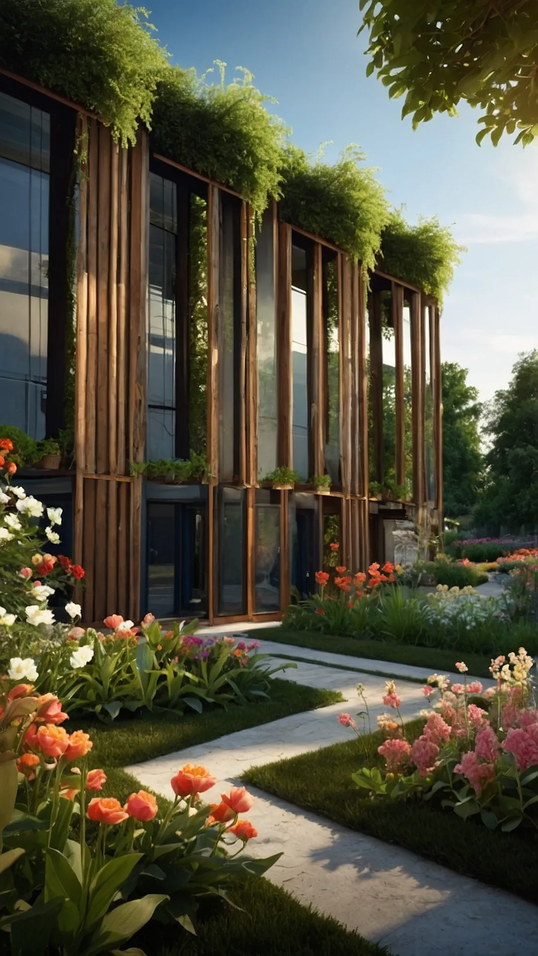 Modern Bloom Garden