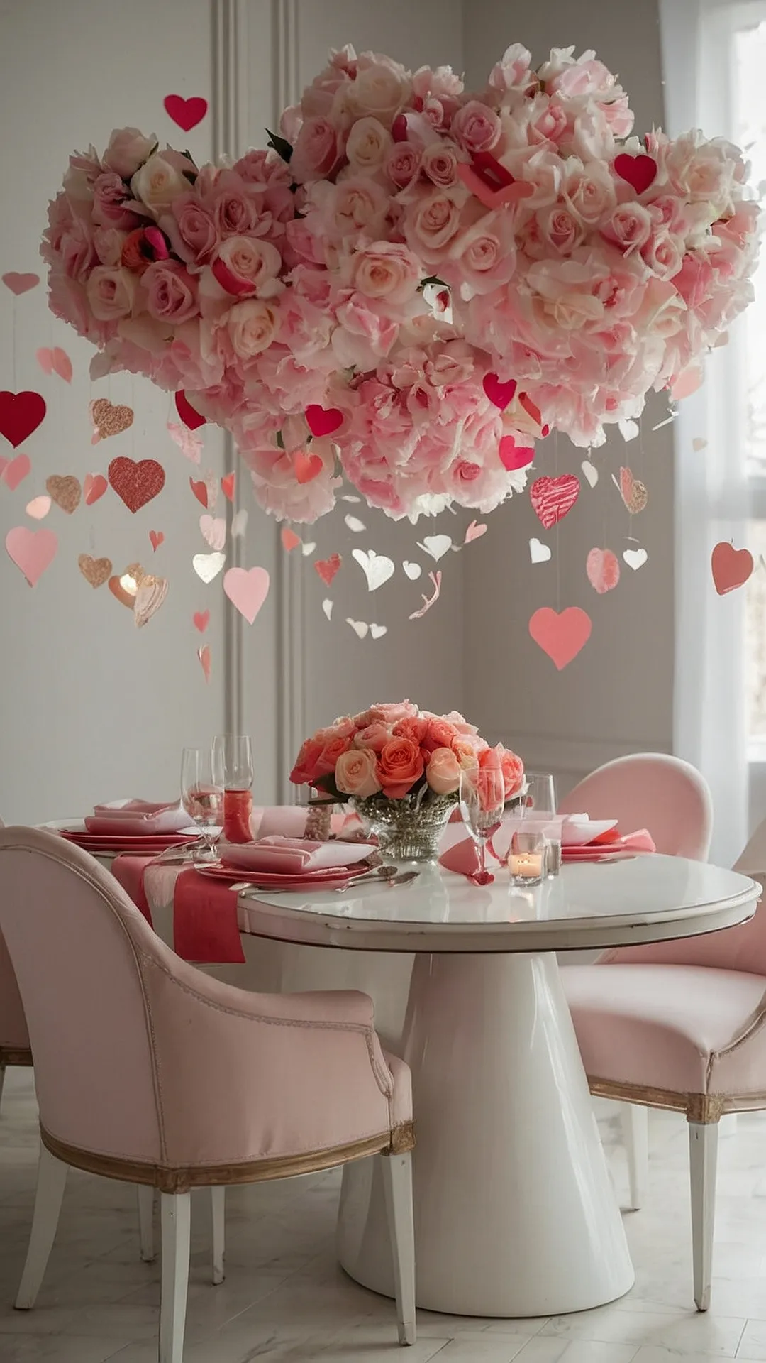 Totally Rad Valentine's Table