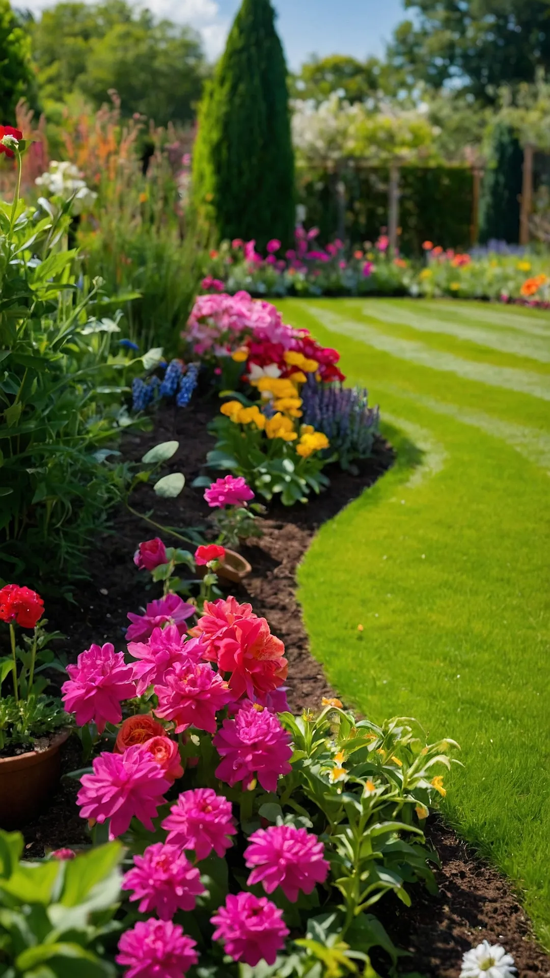 Rainbow Bloom Garden