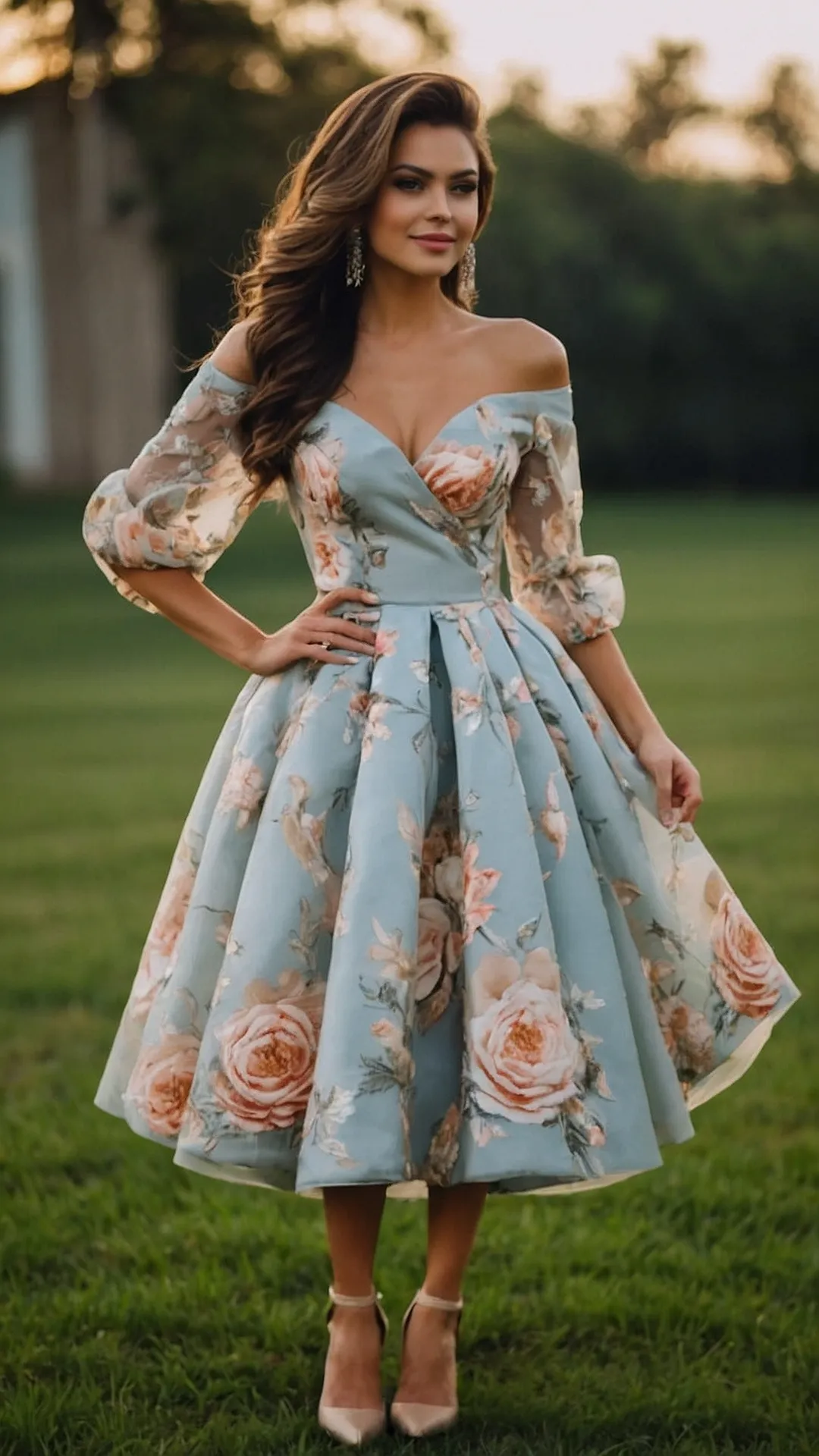 Botanical Ballgown