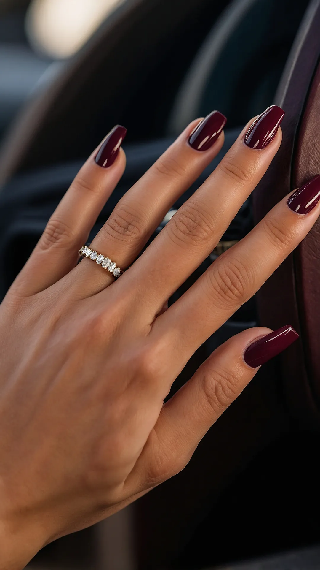 Chic Maroon Finish