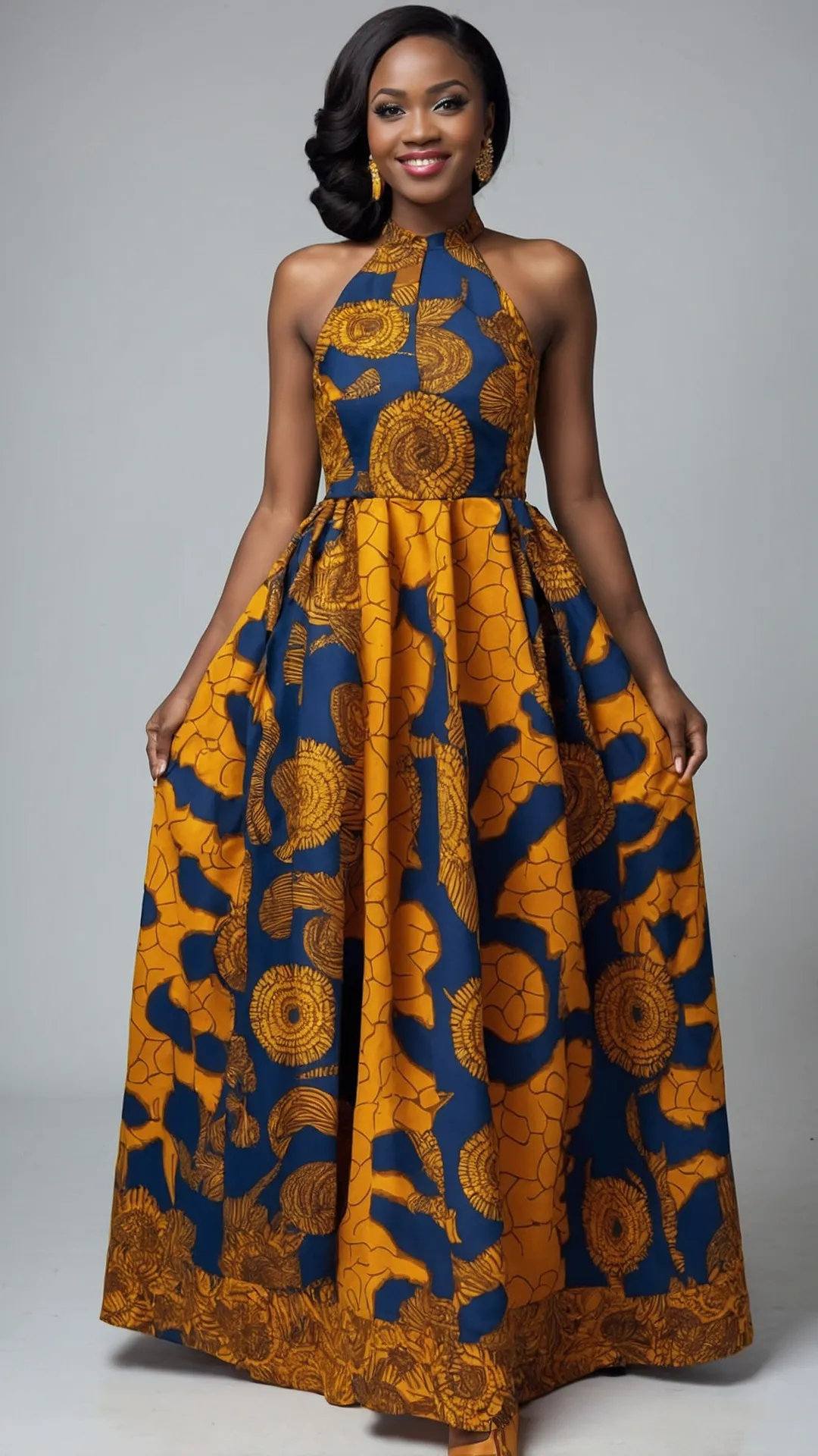 African Fabric Glow