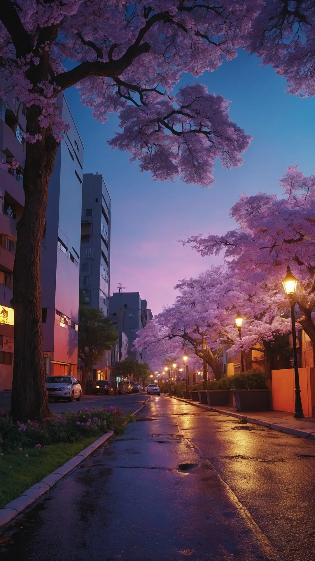 Street Scene Canvas