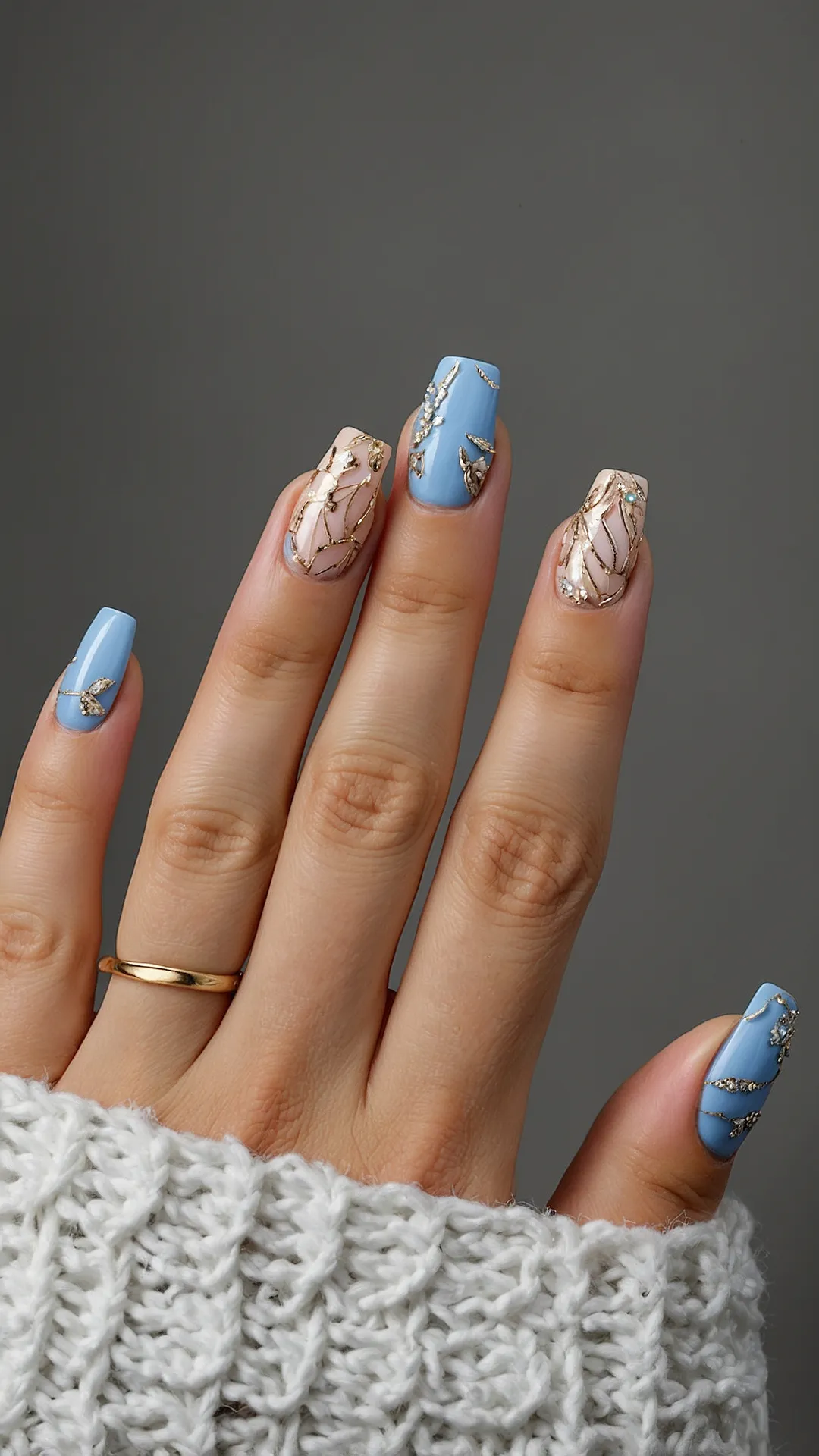 Understated Shine Nails