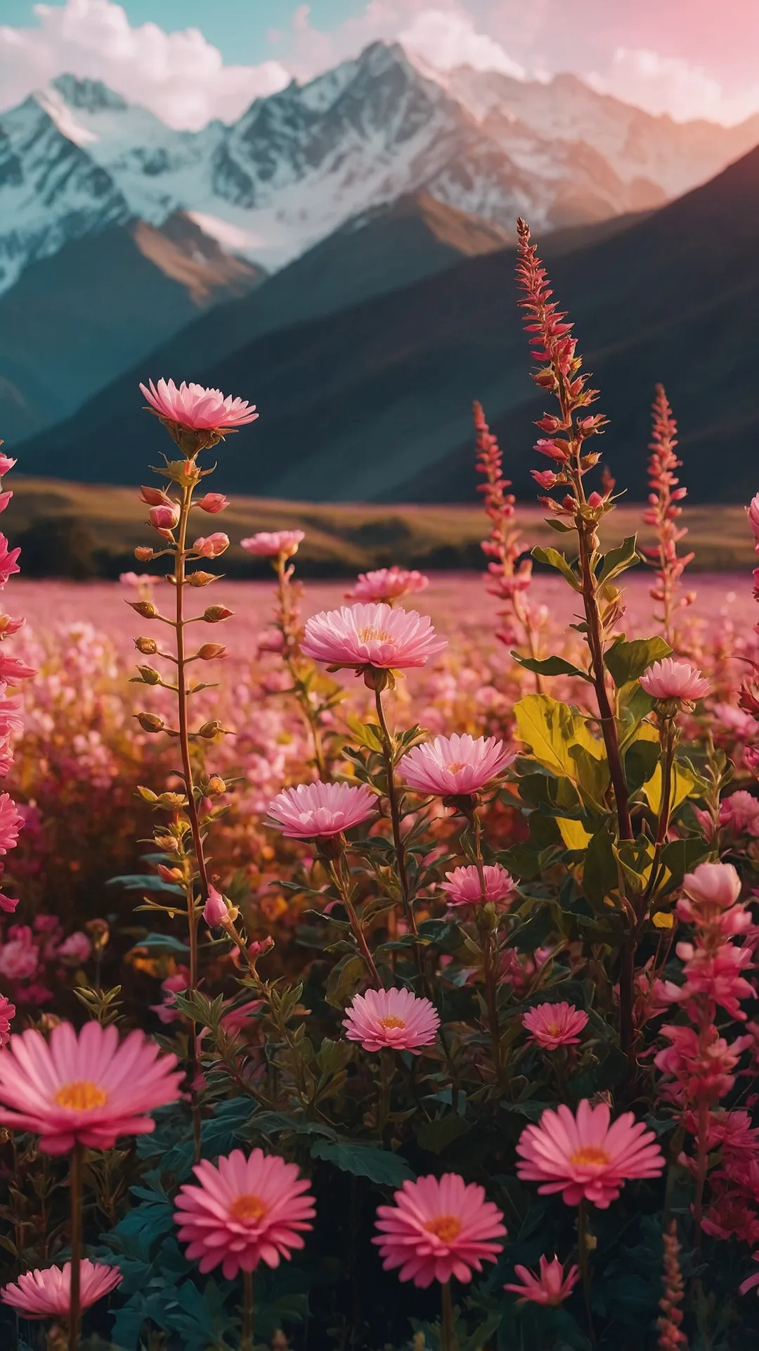 Vivid Pink Vortex