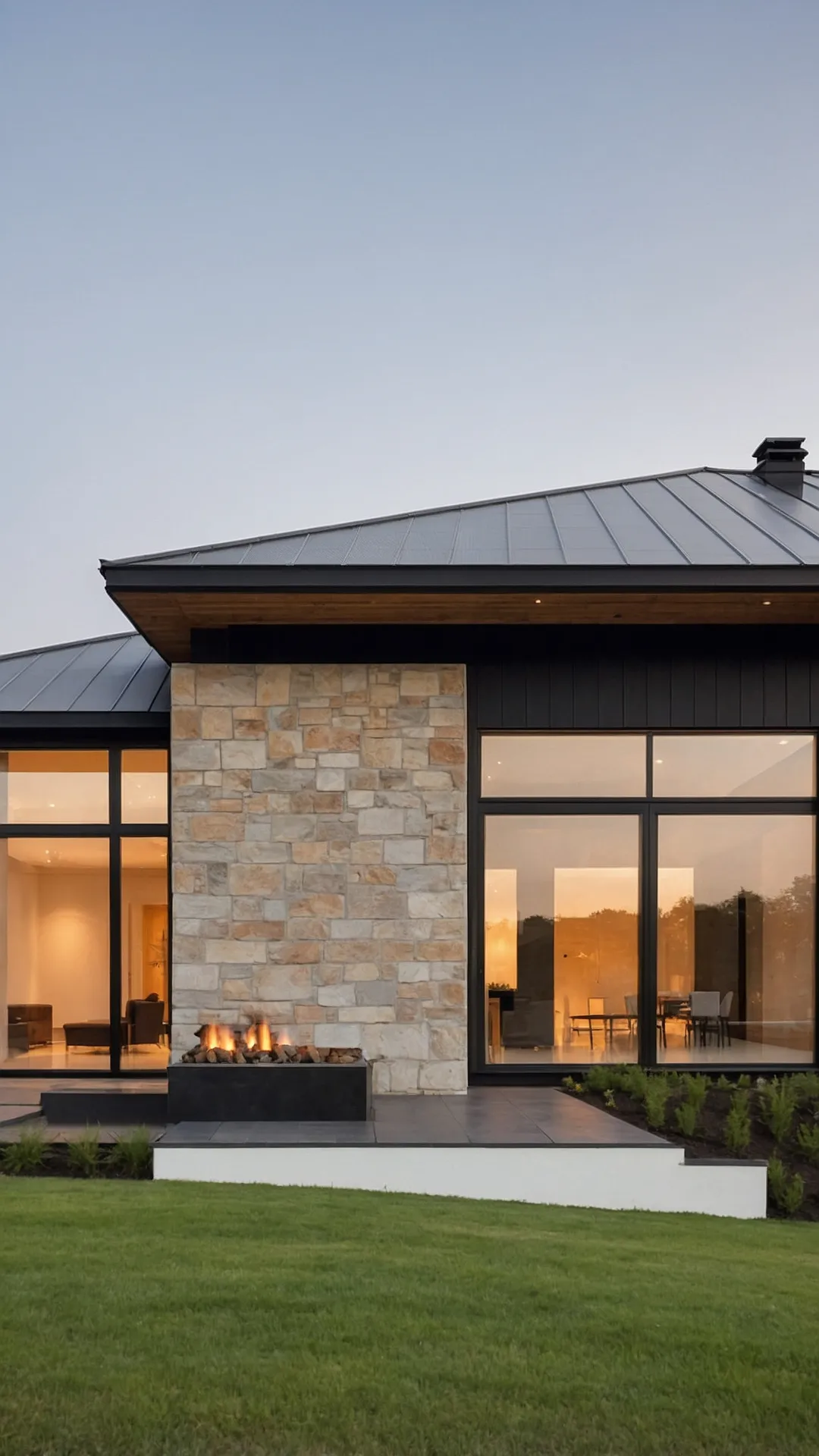 Sleek Barn Space