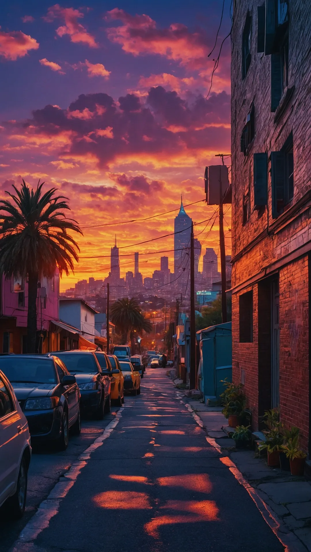 Vibrant Street View