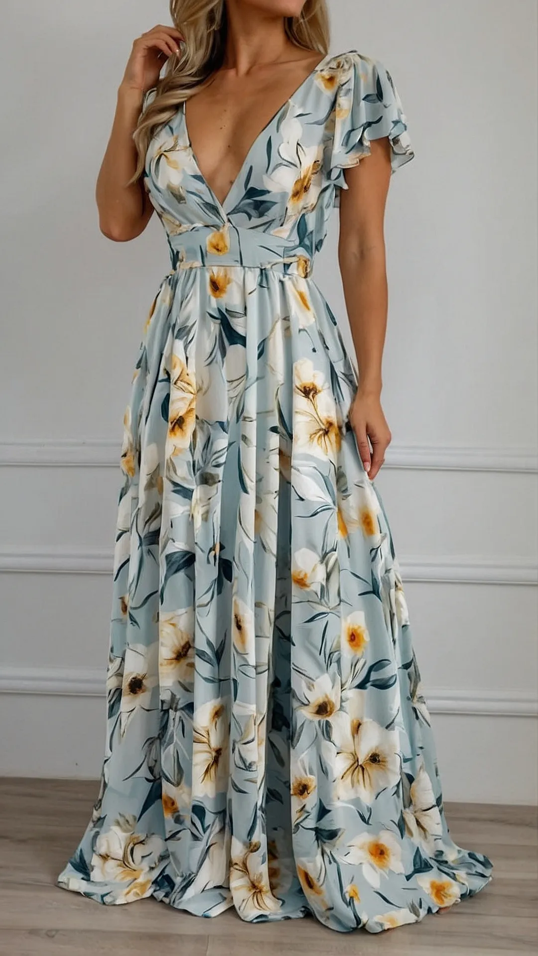 Trendy Maxi Floral Dress Ideas for Every Body Type