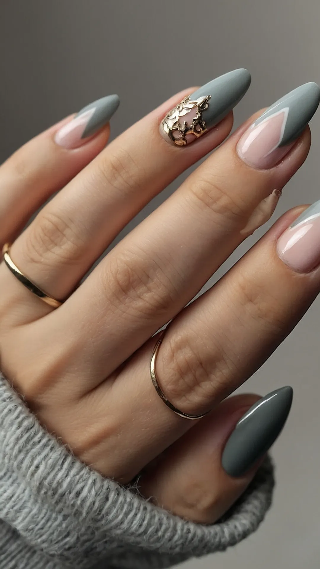 Grey-tastic Nails!