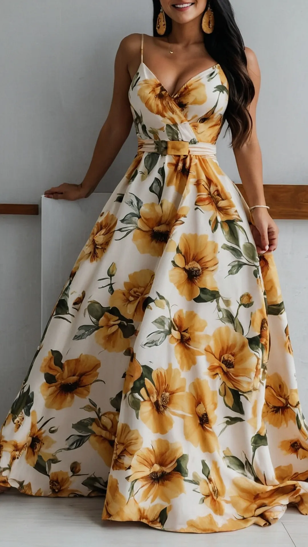 Chic Maxi Floral Dress Styles for Summer Days