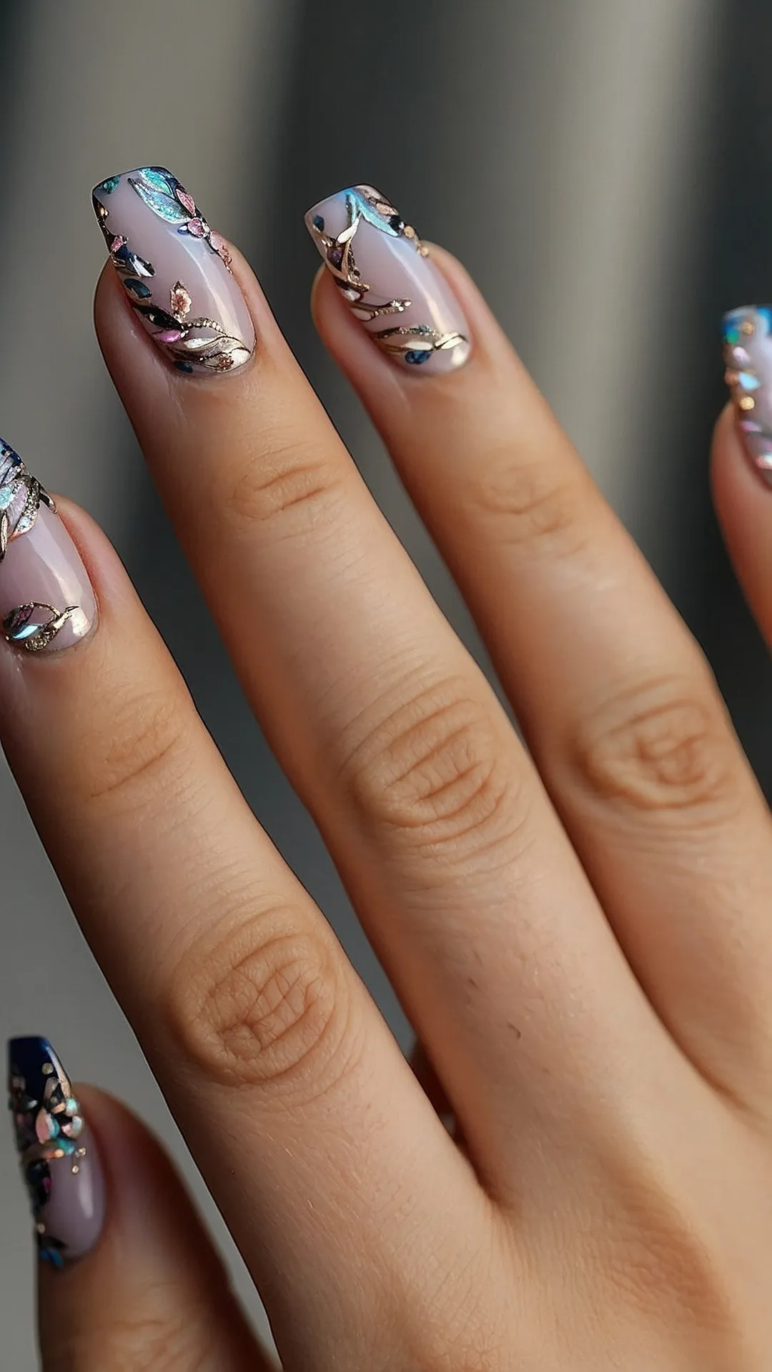 Nail-tastic Floral Fantasy!