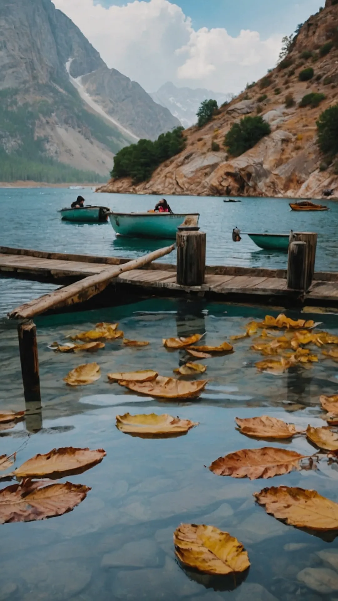 Autumn's Fleet: Europe's Painted Leaves