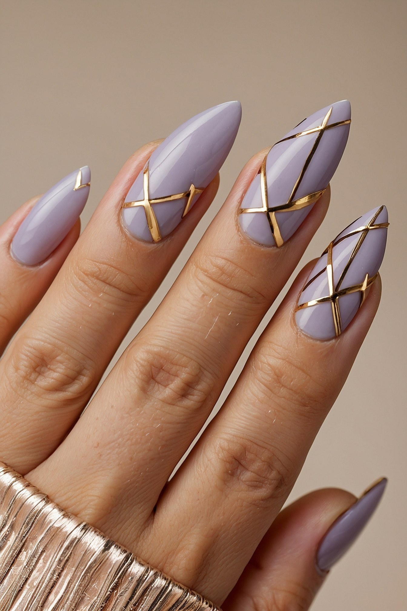 Geometric Nails: A Modern Canvas