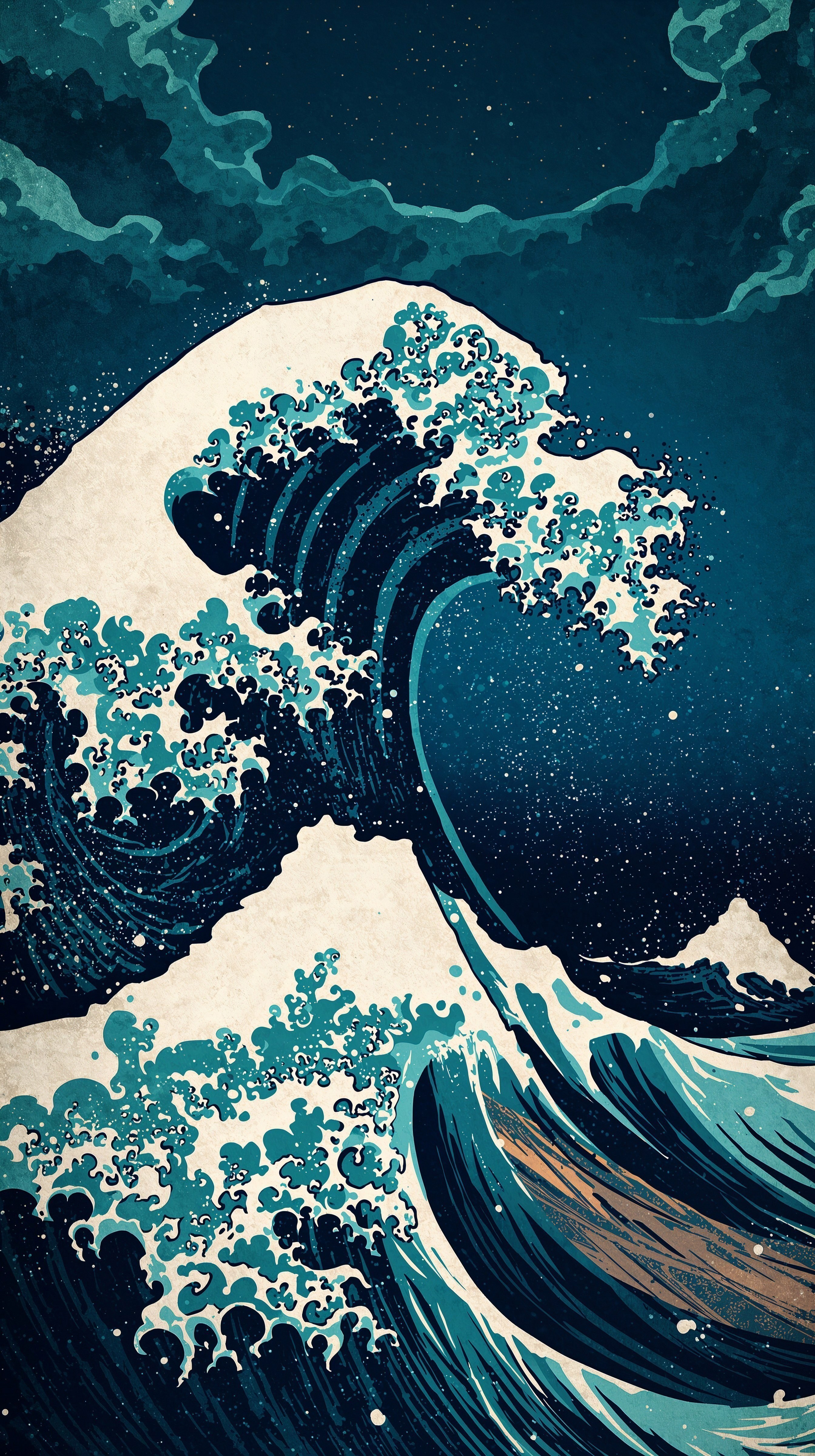 Dynamic Wave Forms on Deep Blue