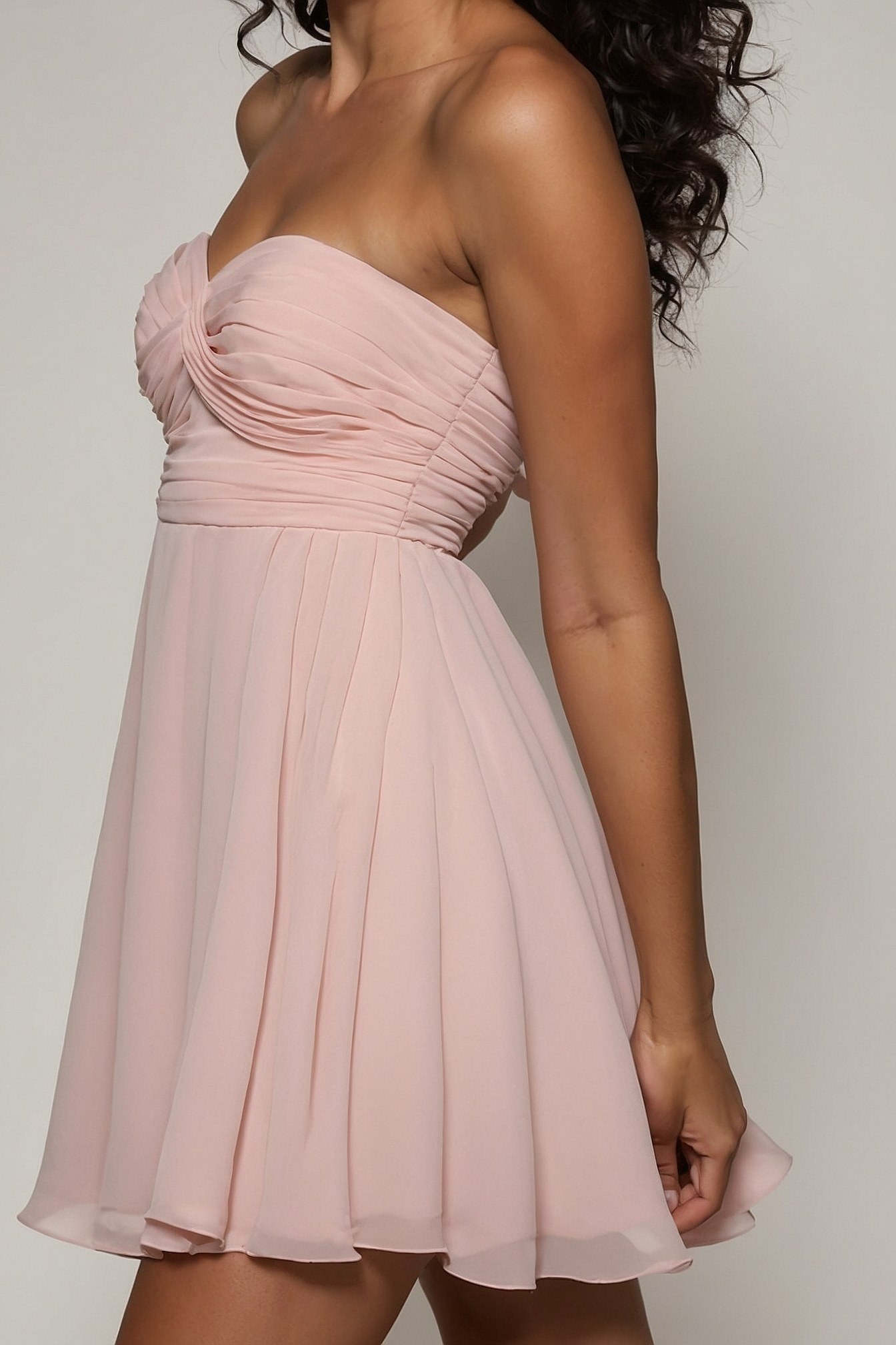 Lightweight Chiffon Skirt Cascading Softly