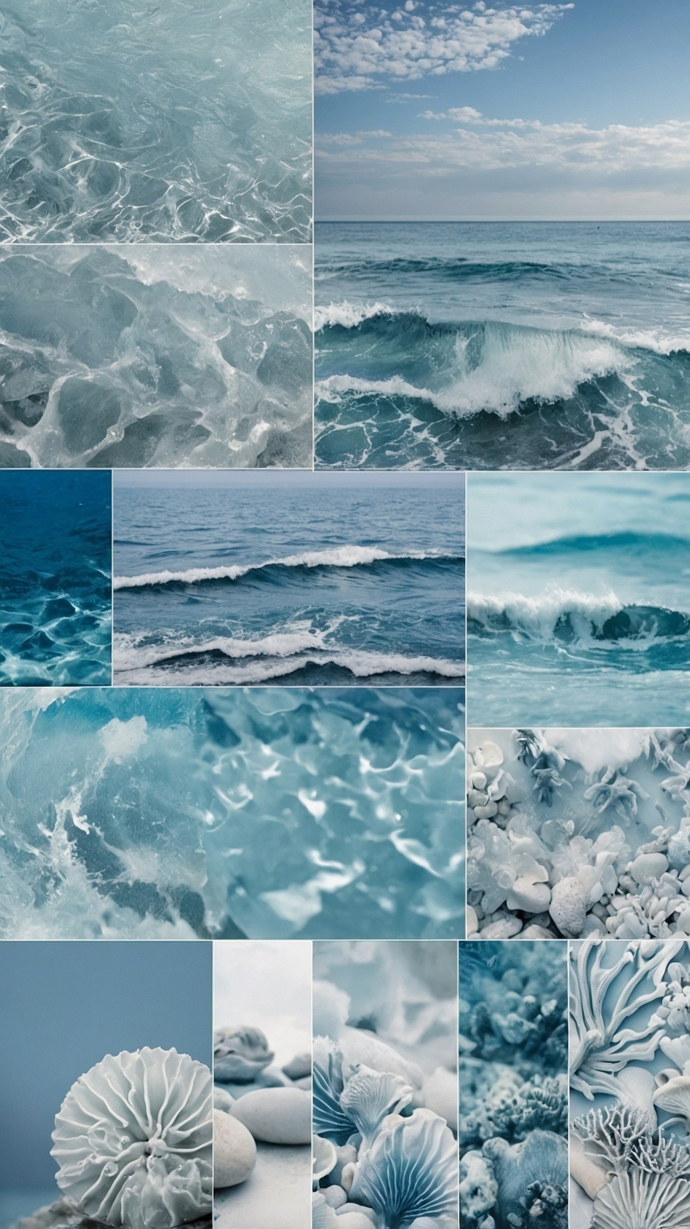 Cool Water Textures and Ocean Depths