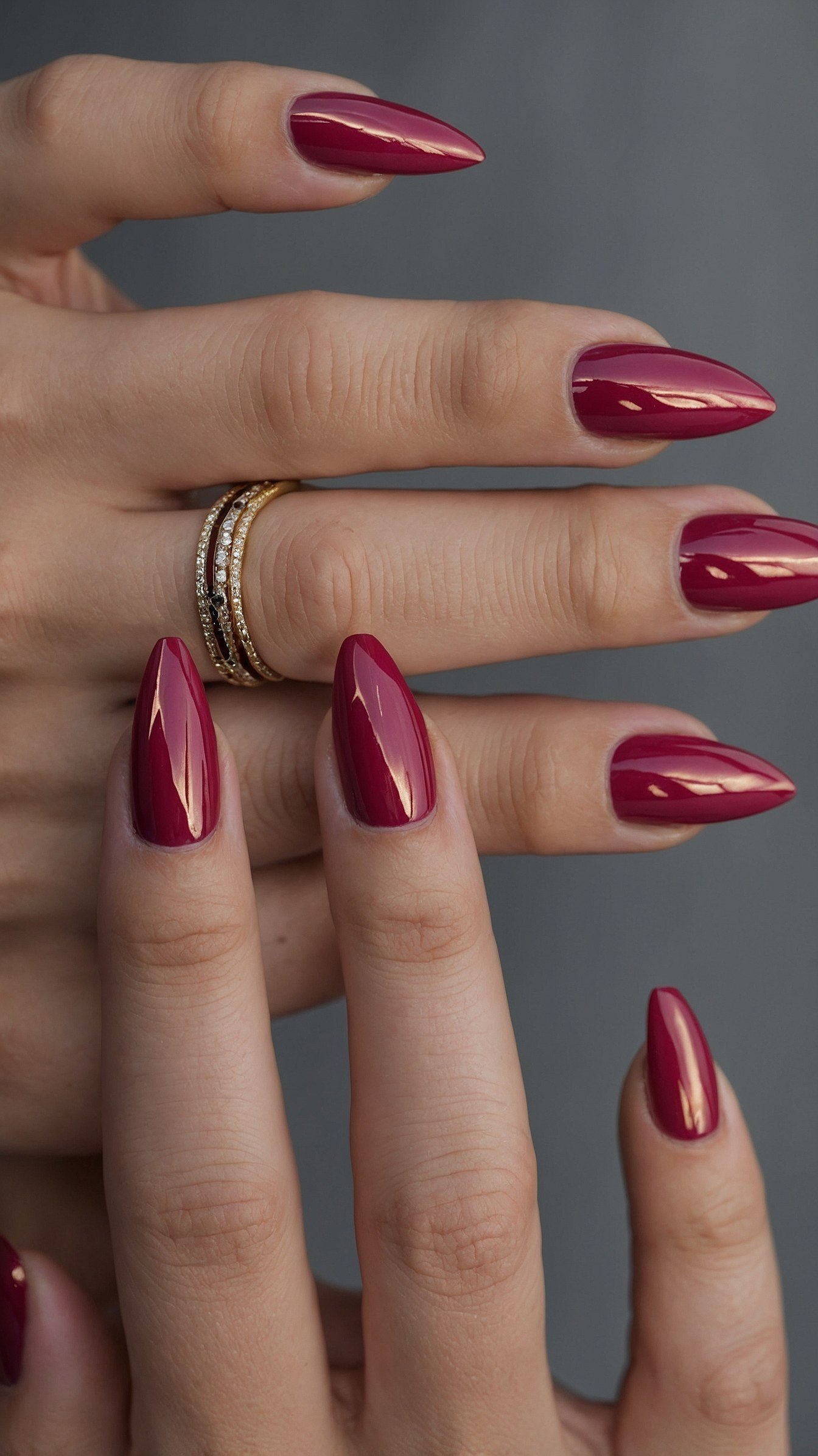 High-Gloss Cherry Red Stilettos