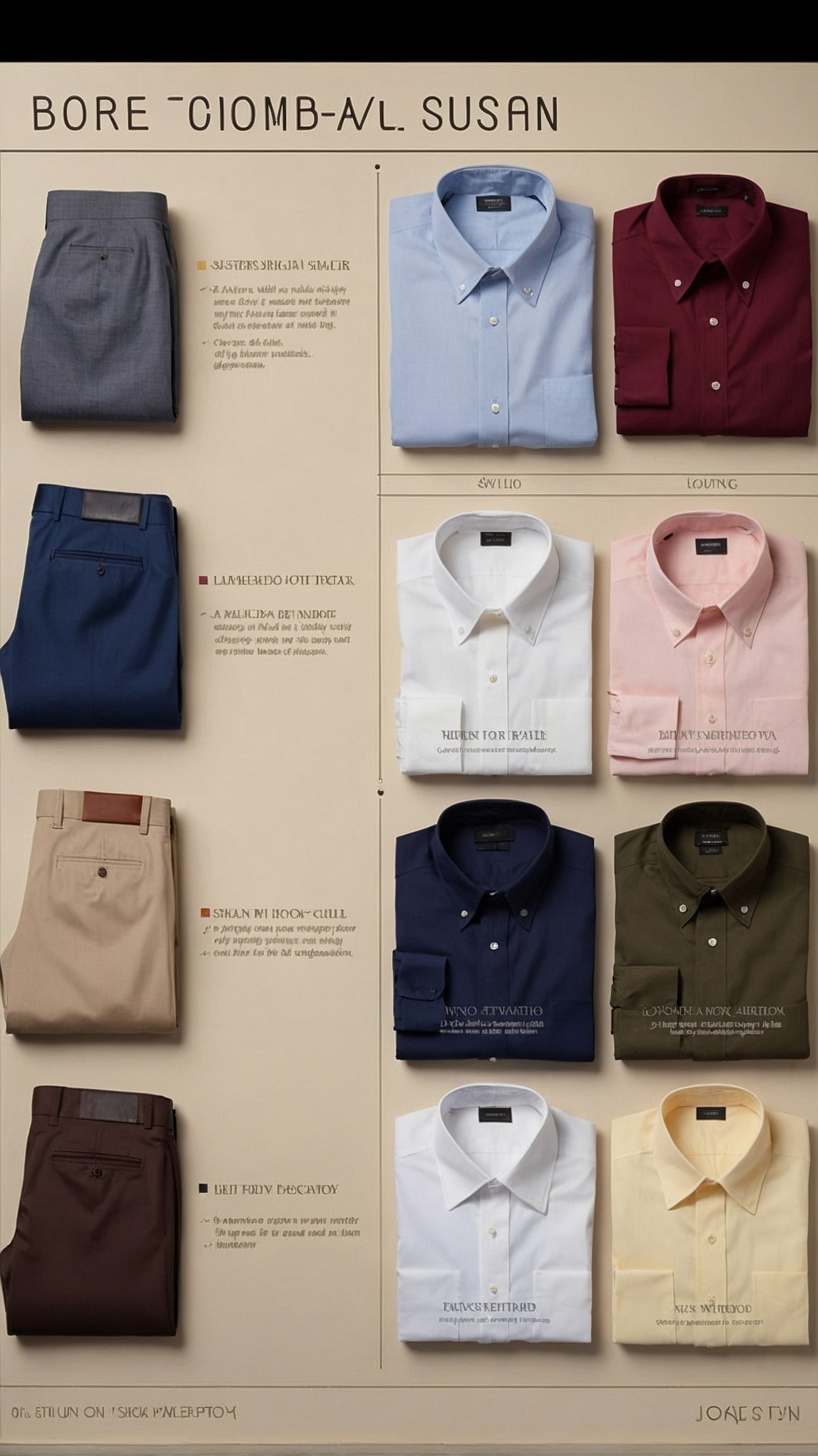 Crisp Button-Downs in a Classic Palette