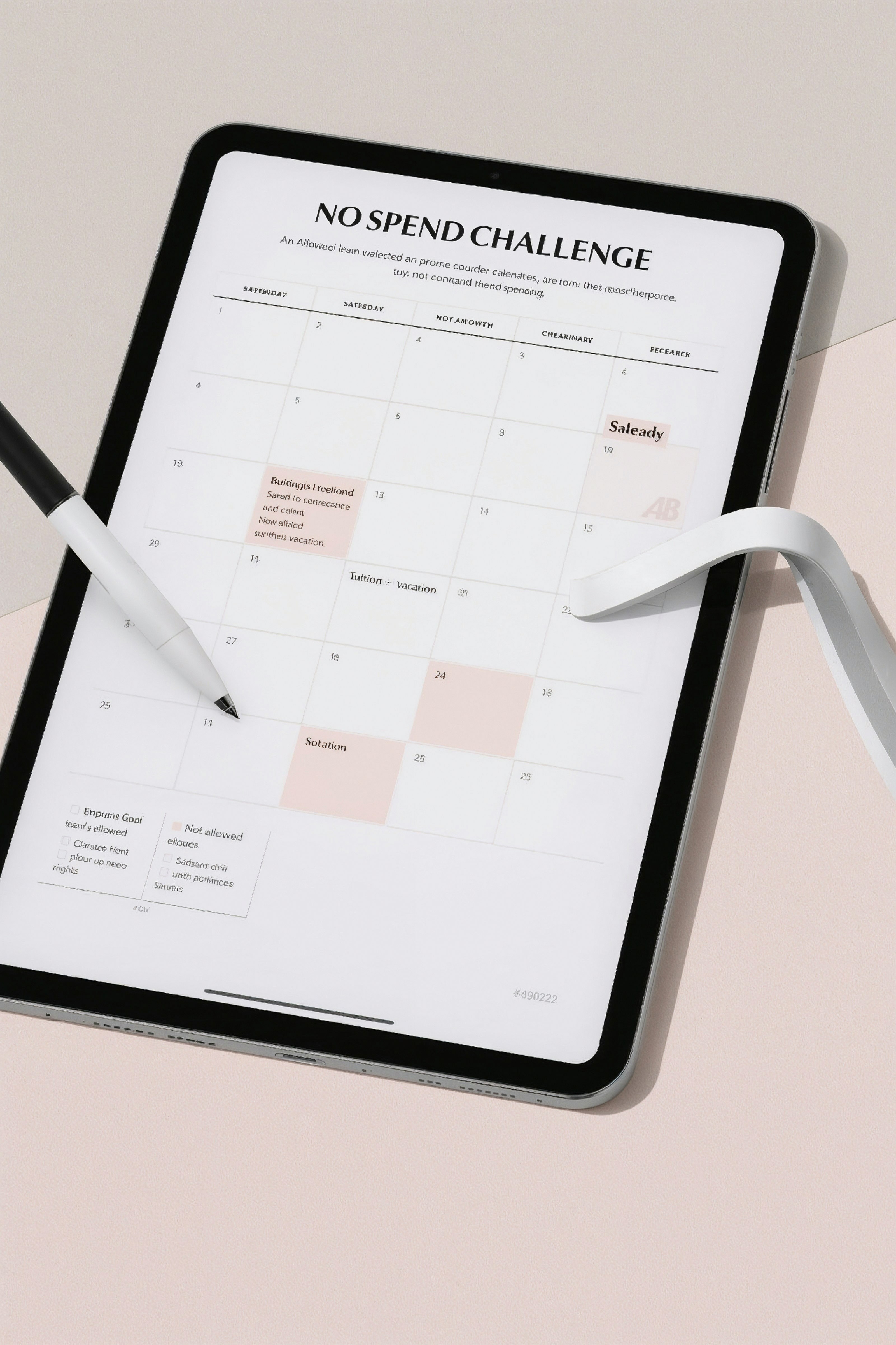 Tracking Your Savings with a Digital Calendar
