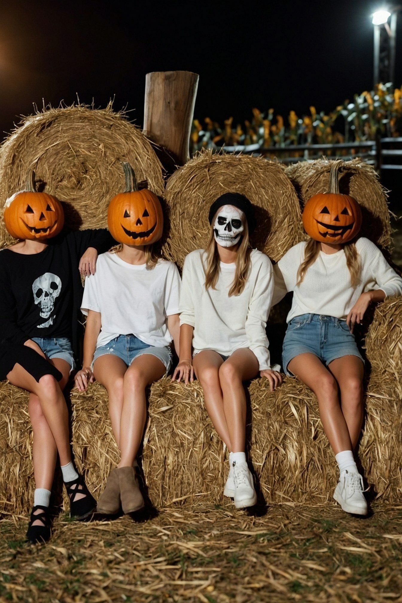 Fun Group Costume Ideas For Your Pumpkin Patch Photoshoot