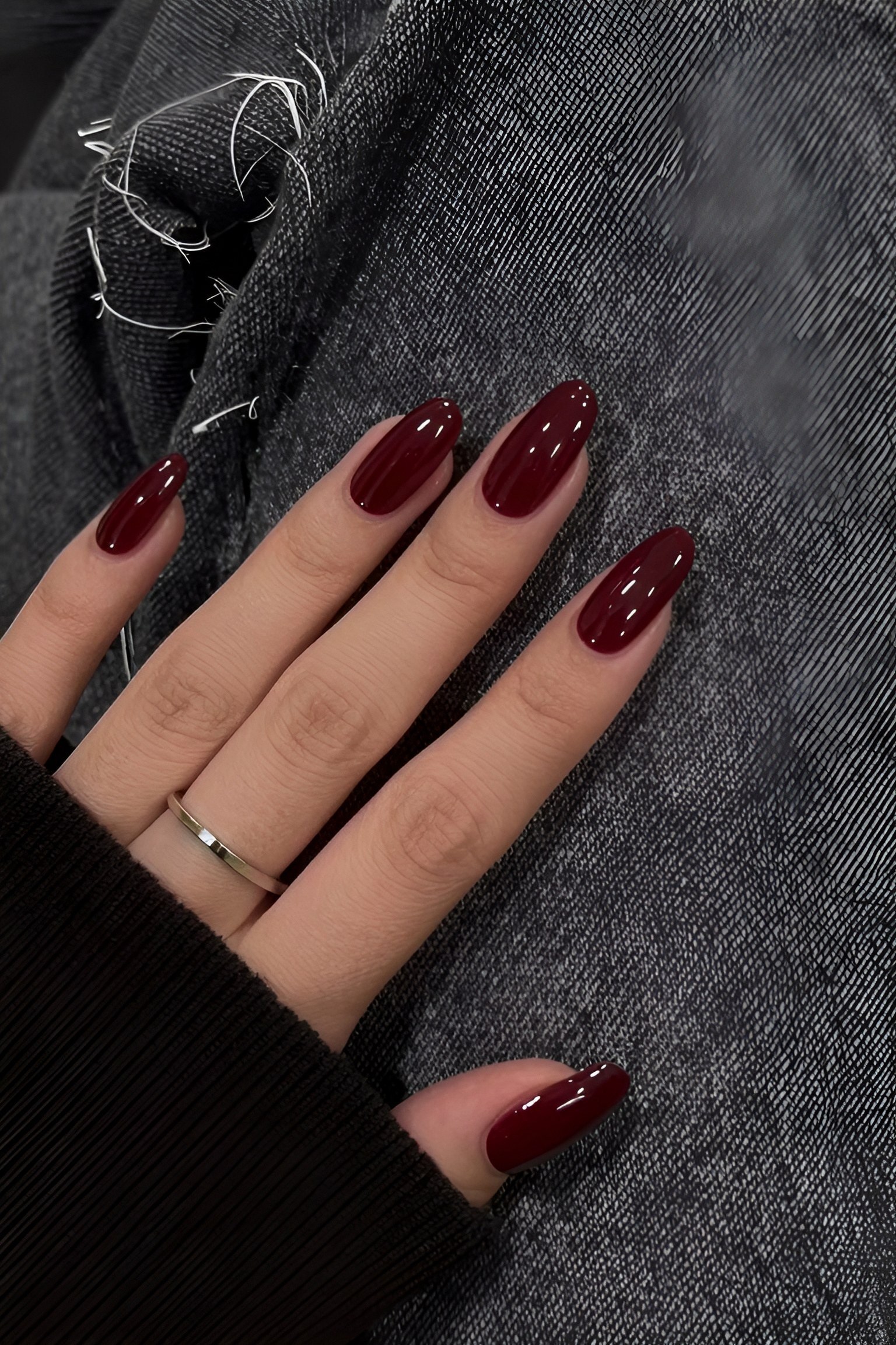 Understanding the Appeal of Deep Wine Red Nails