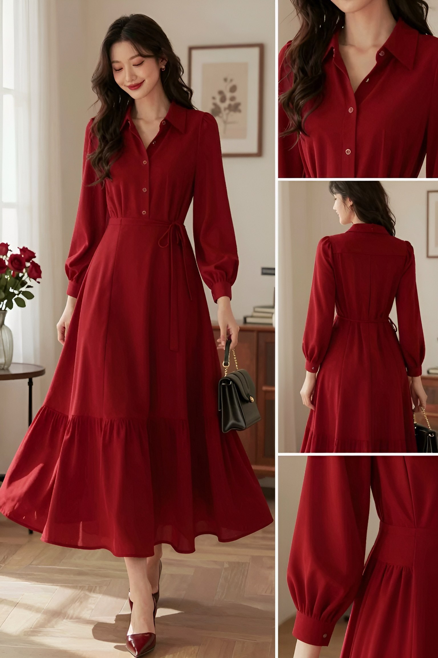 Styling the Button-Down Shirt Maxi Dress for Daily Wear