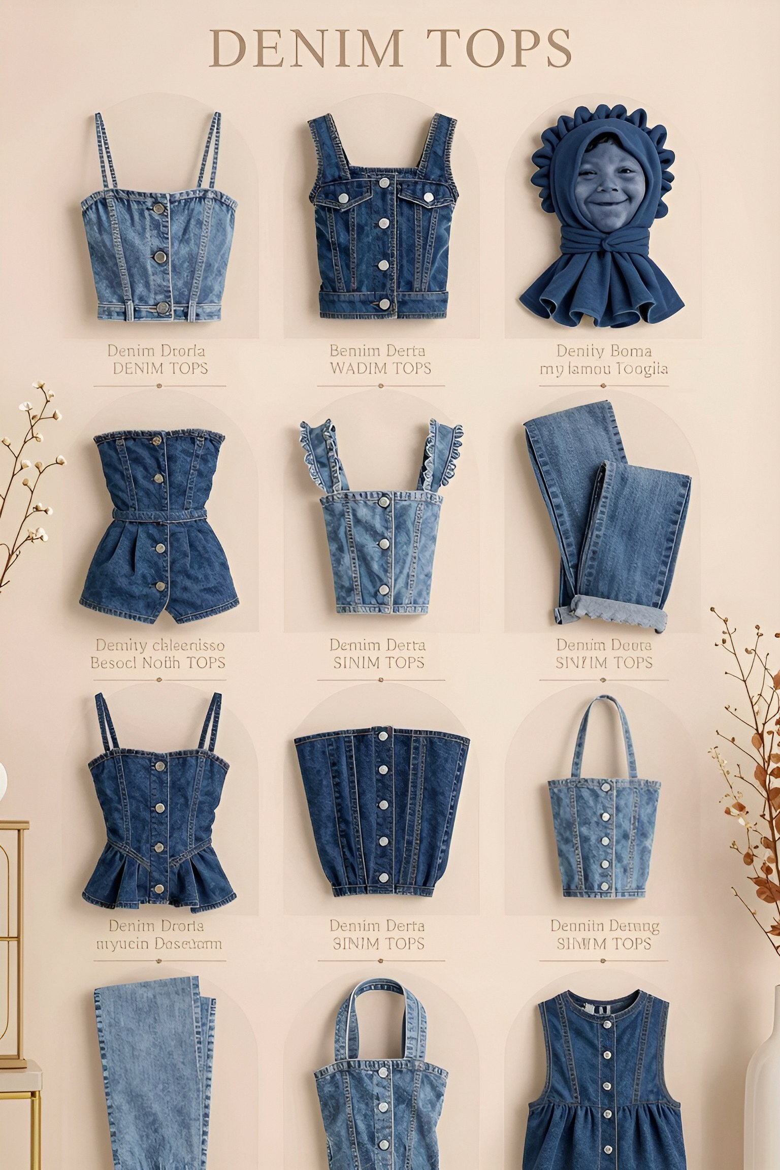 Styling the Structured Denim Corset Top