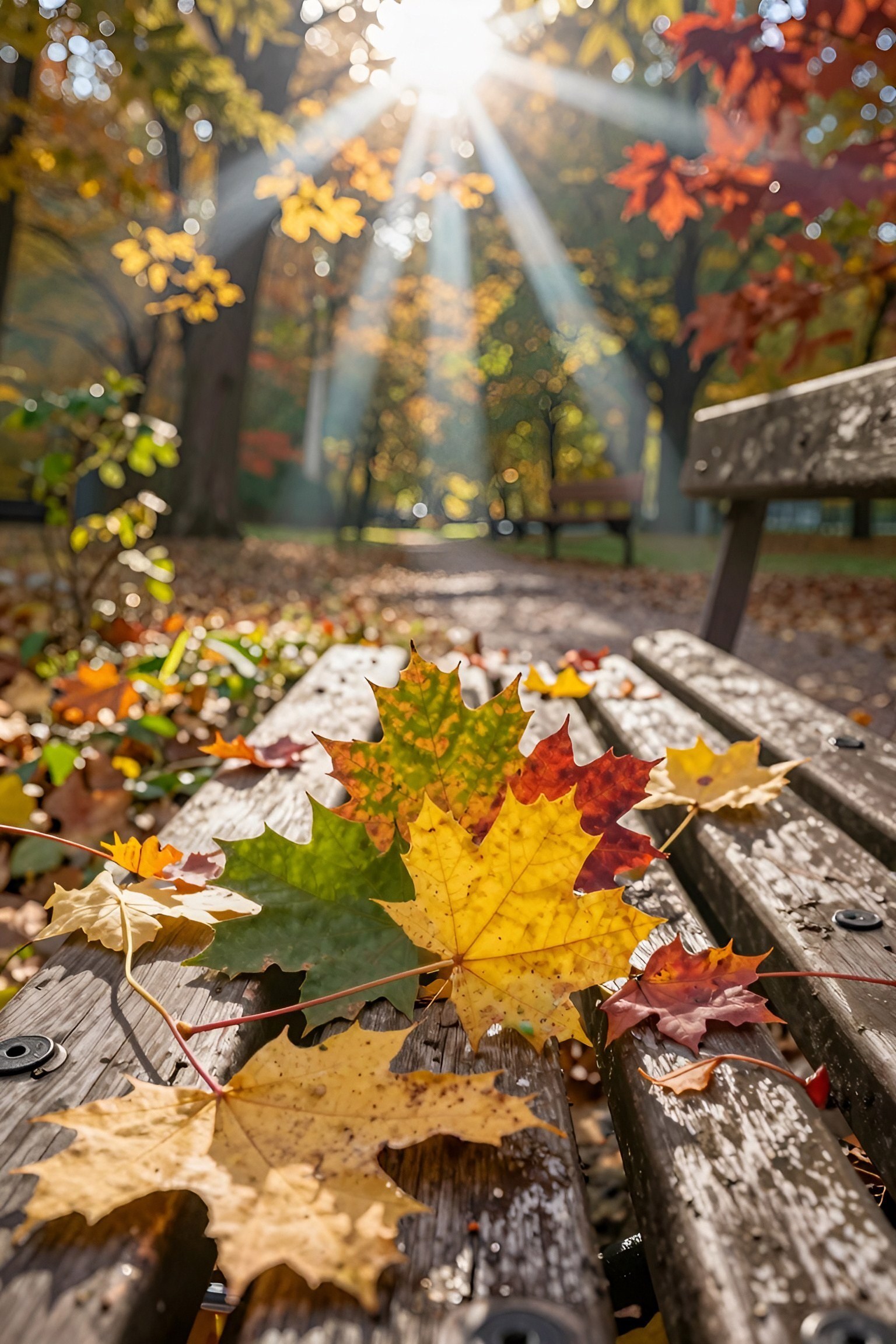 Choosing Sunny Maple Leaf Wallpapers for Your Phone