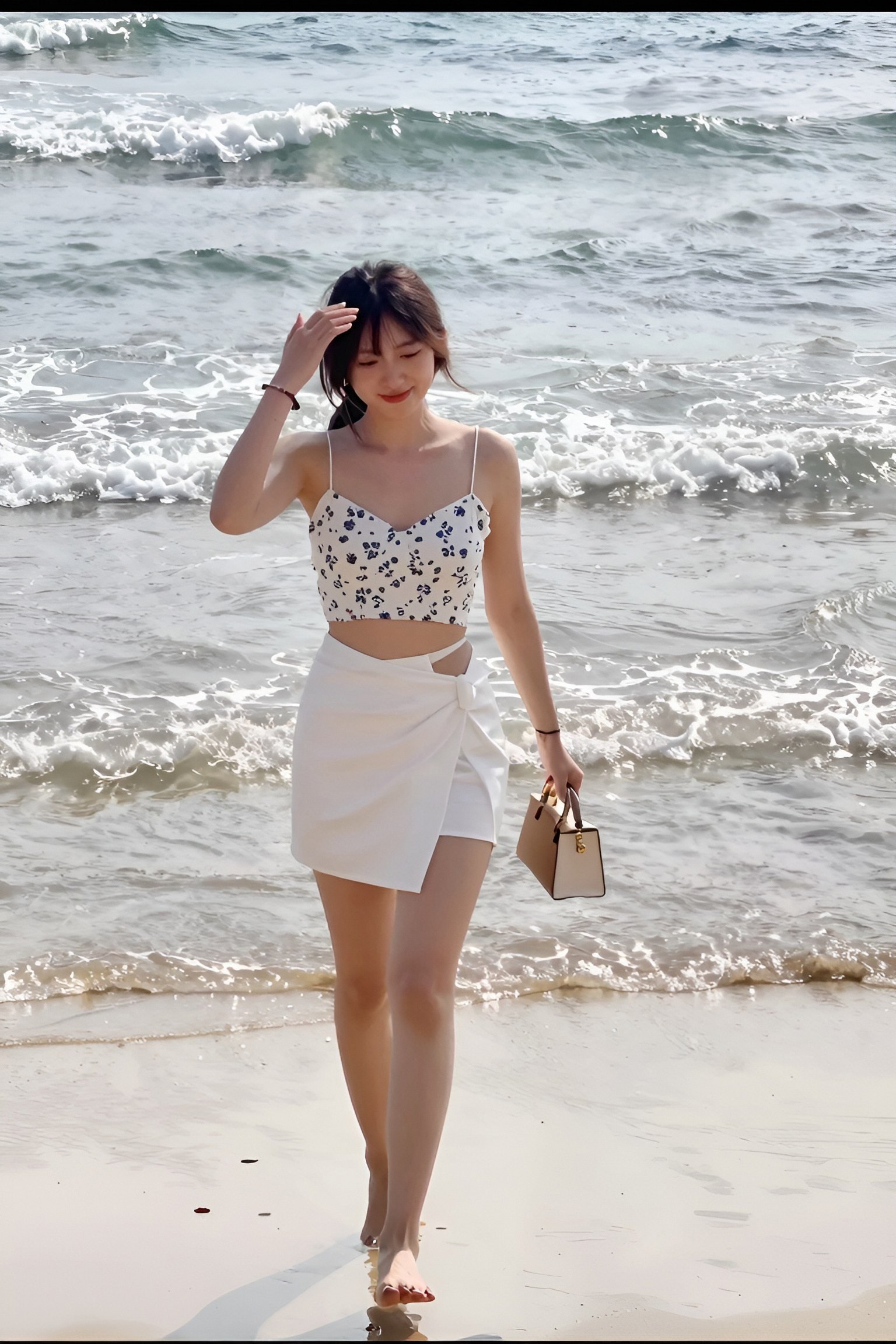 Styling Crop Tops and Skirts for Beach Vacations