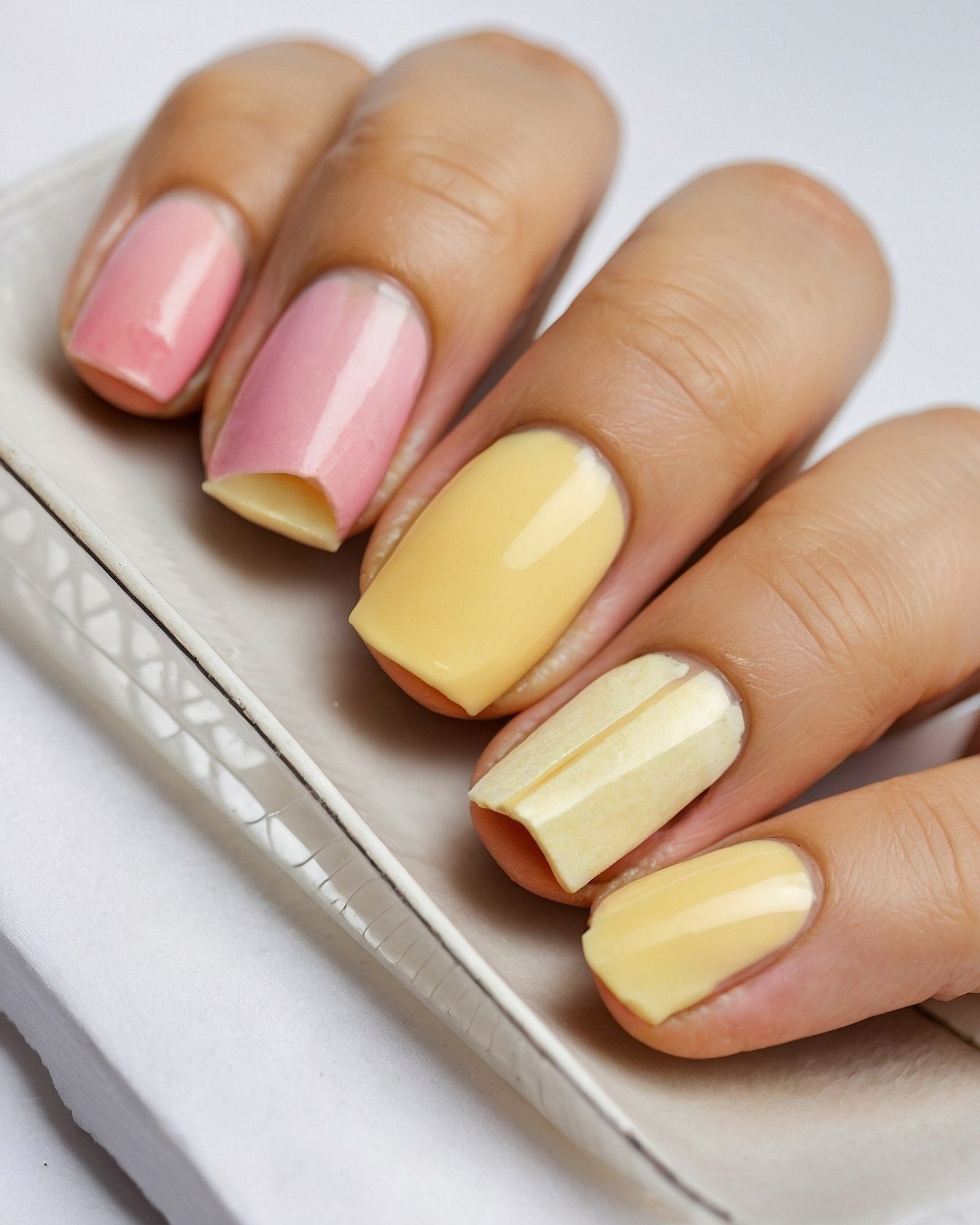 Sweet Pastel Almond Shape with a Twist