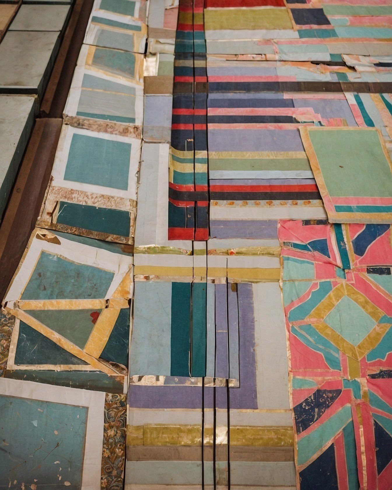 A Patchwork of Palettes from a High Angle