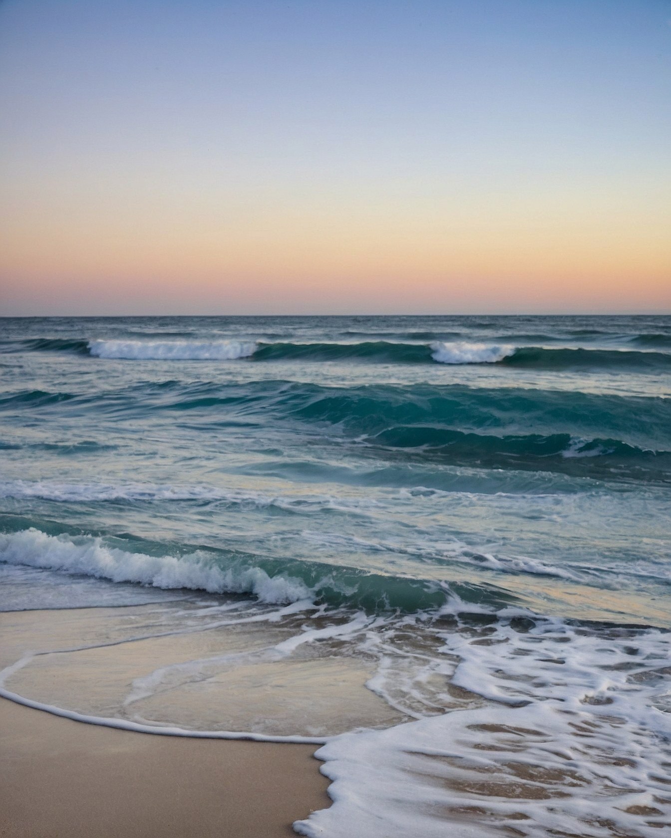 What makes these ocean waves so captivating?