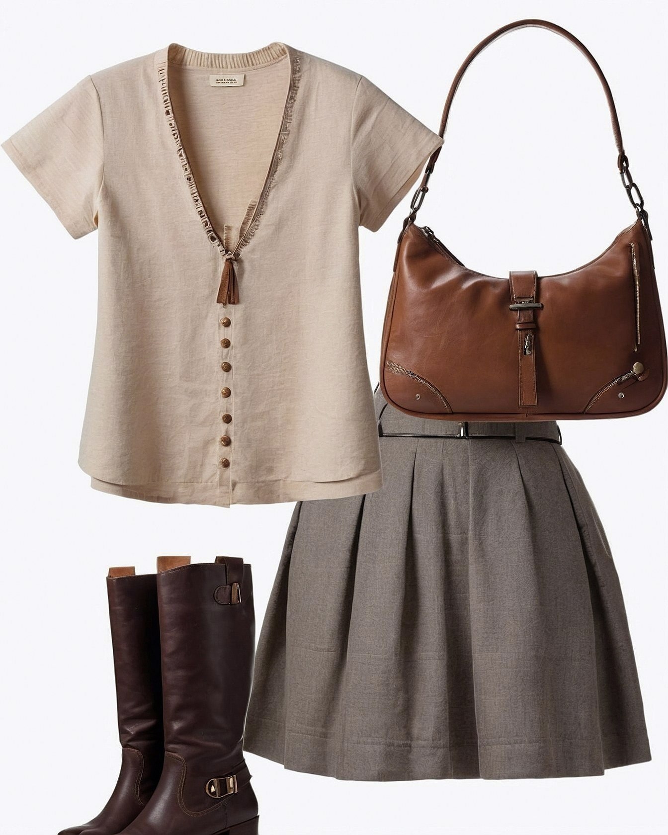 Desert tones with rustic details