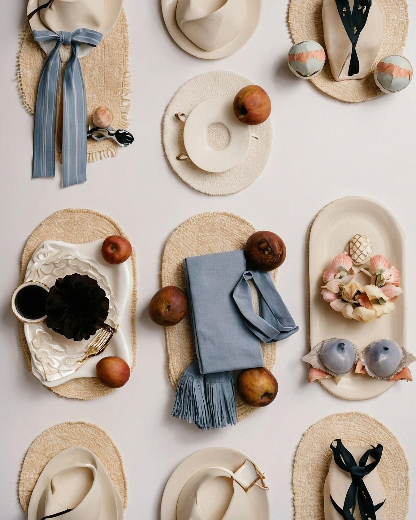 Exploring Complementary Textures and Soft Hues
