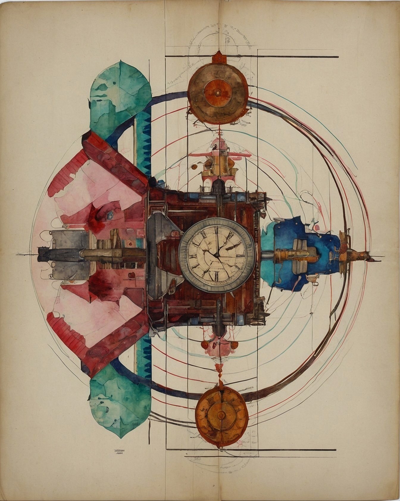 Intricate Clockwork and Abstract Forms
