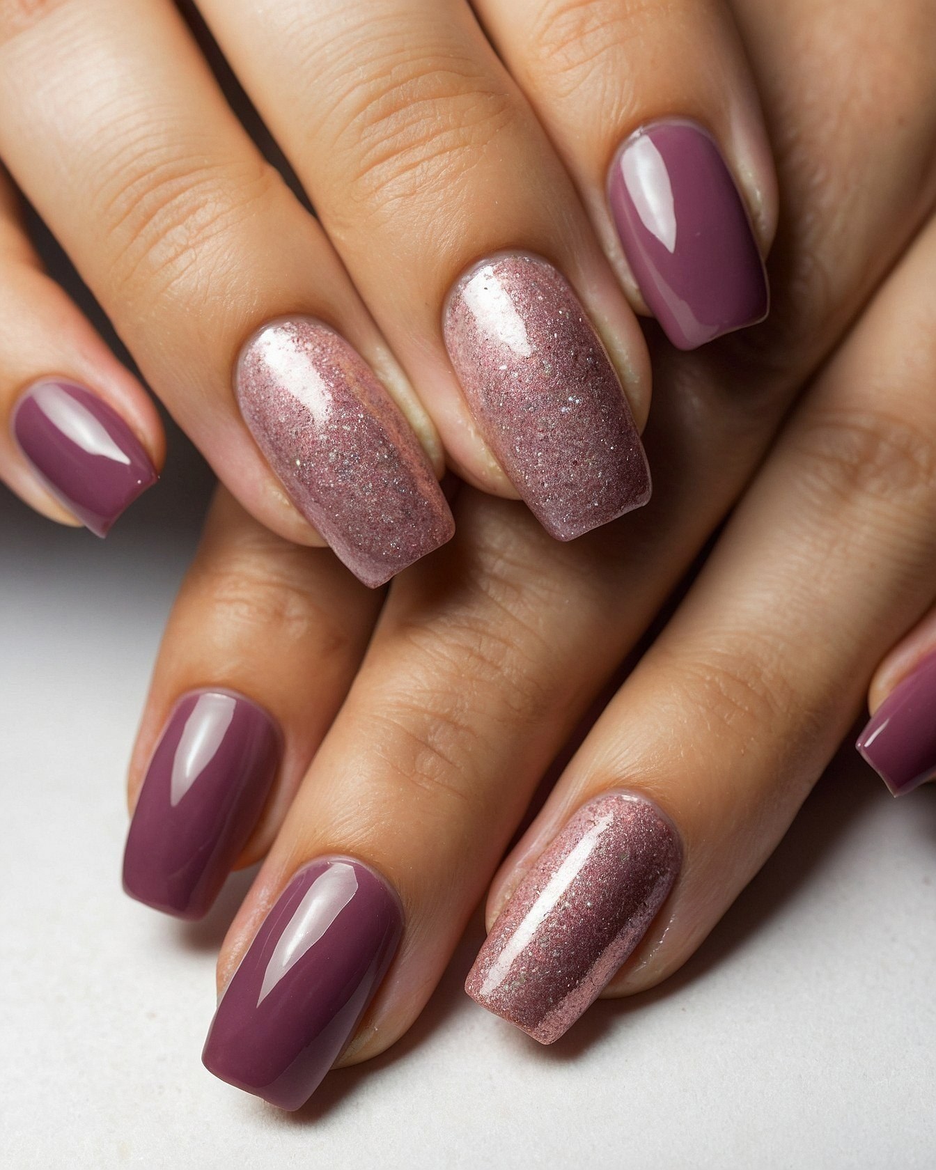 Why the Subtle Glitter Polish Matters