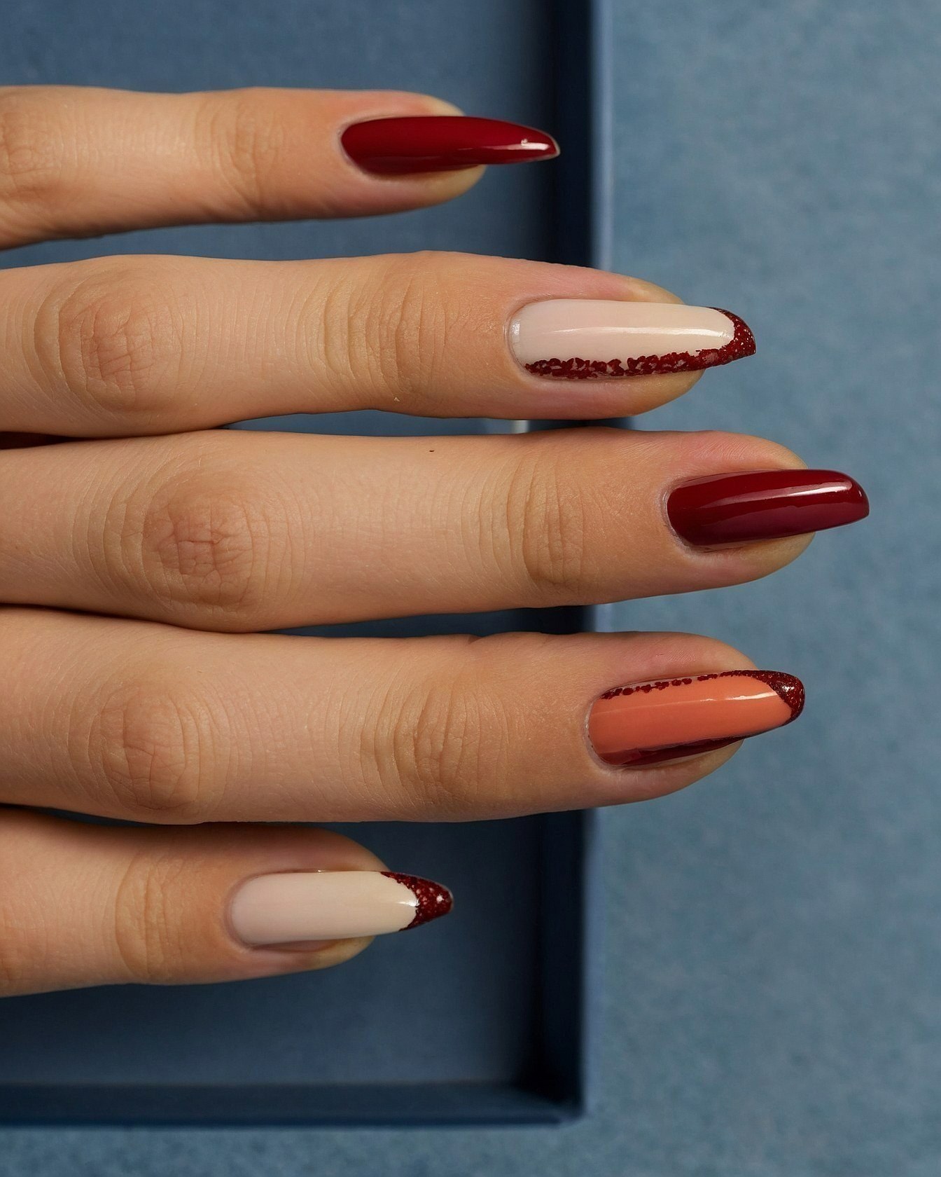 How can the French tip get a glamorous update?