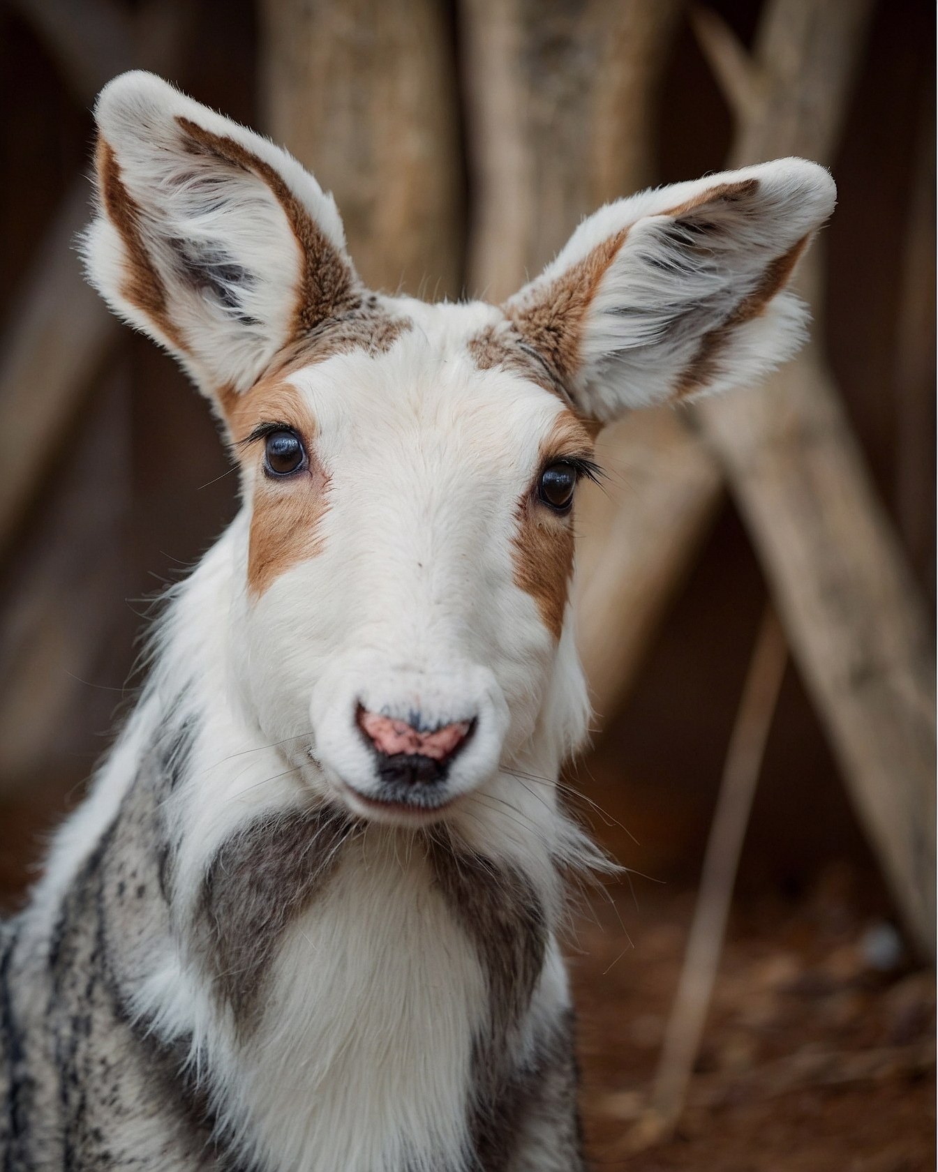 A Young Deer's Peculiar Markings