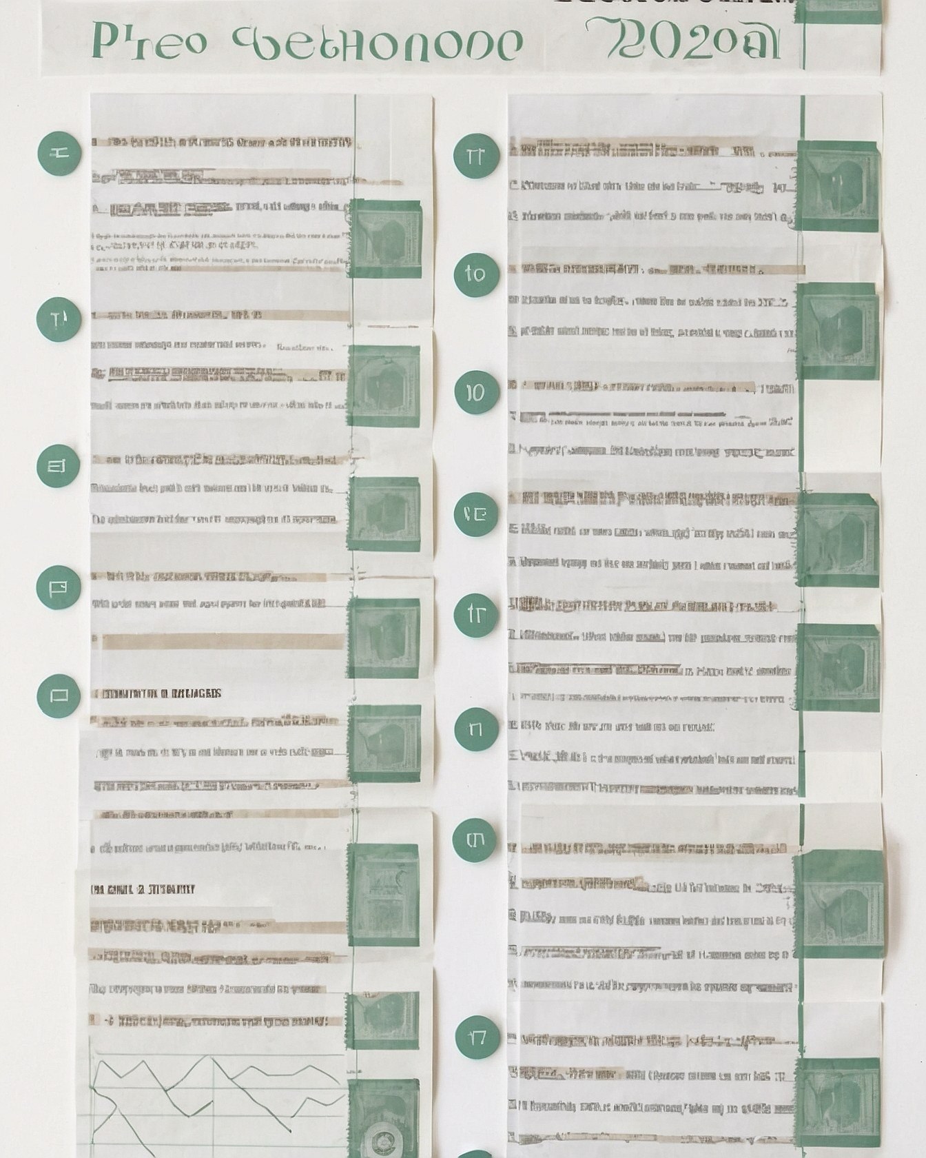 What makes these lists so visually compelling?