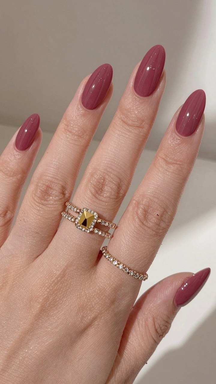 Why Glossy Long Almond Nails Work So Well