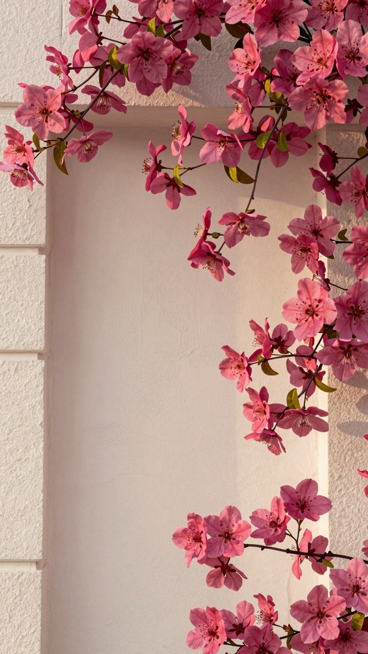 Pairing Dark Red Roses With Soft Pink Blossom Accents