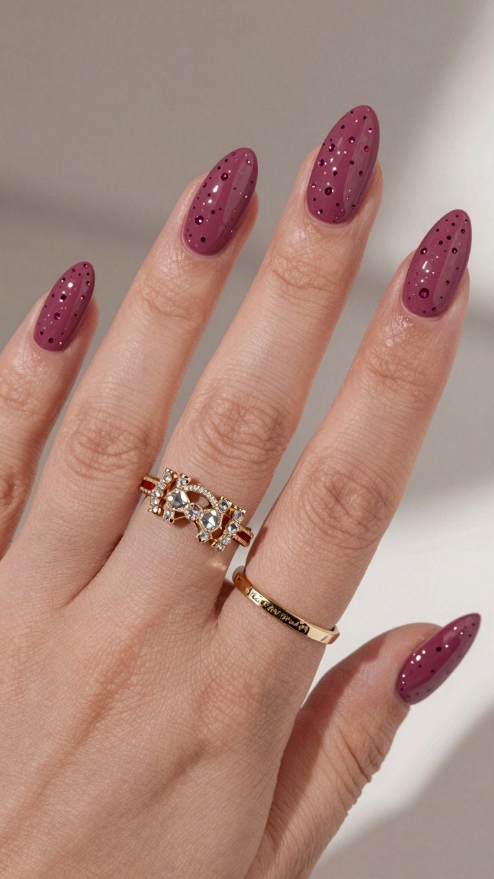 Why Brown Abstract Wave Nails Work for Autumn