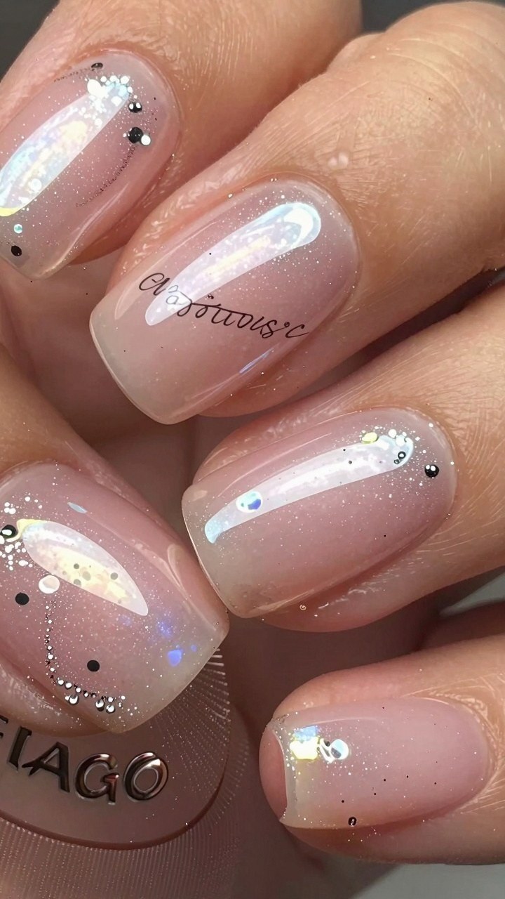 Adding Subtle Foil Accents to Bronze Metallic Nails