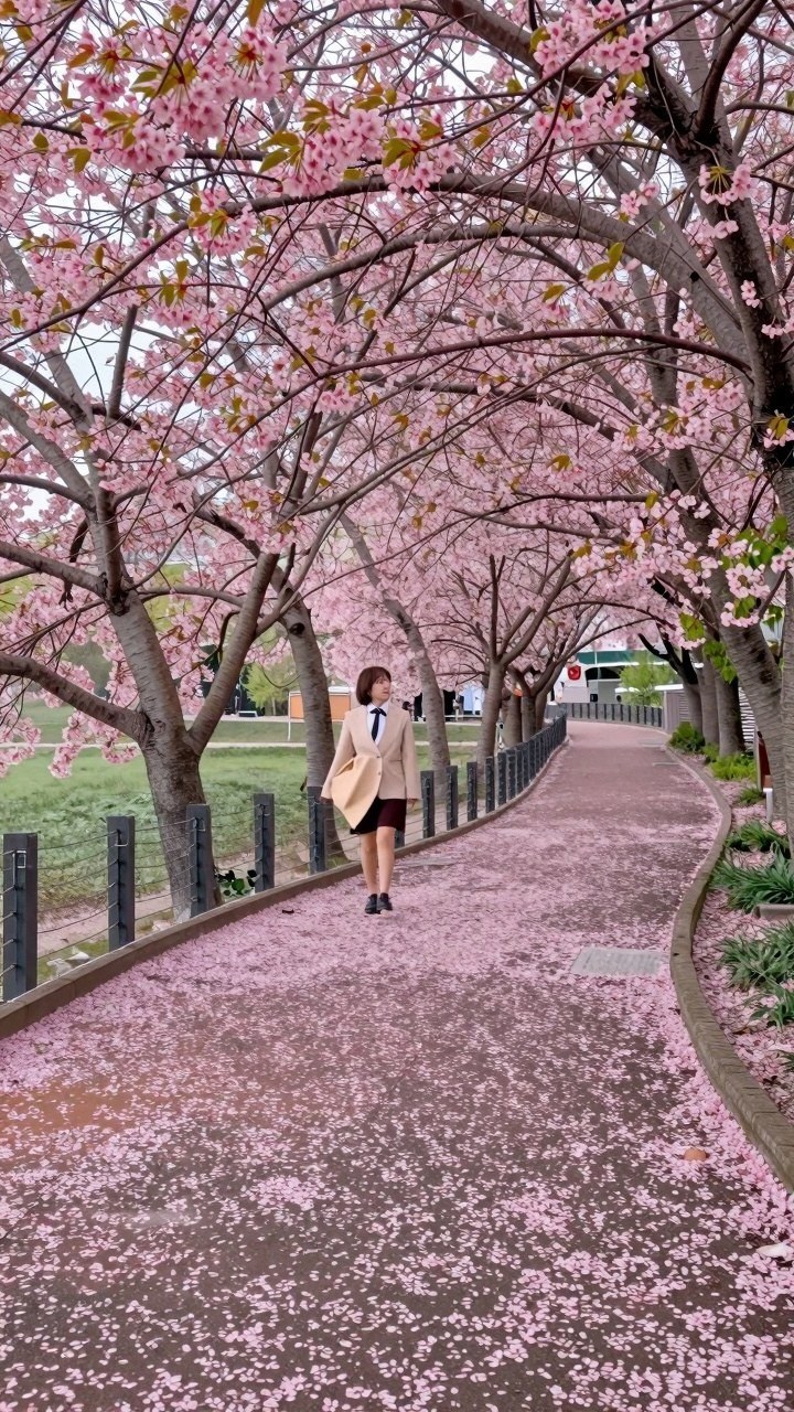 Adding Soft Cherry Blossom Scenes to Your Mobile Screen