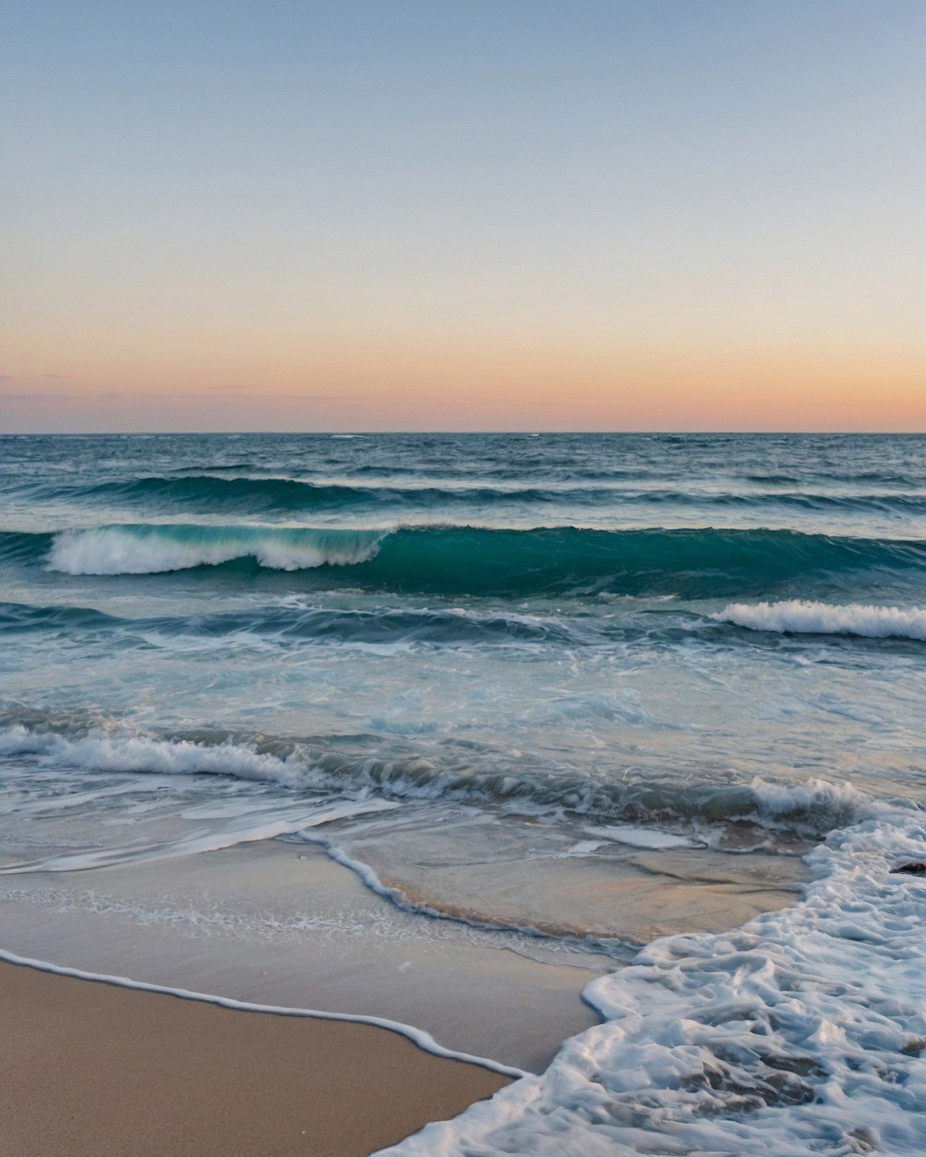 Soft Waves Meeting the Shoreline