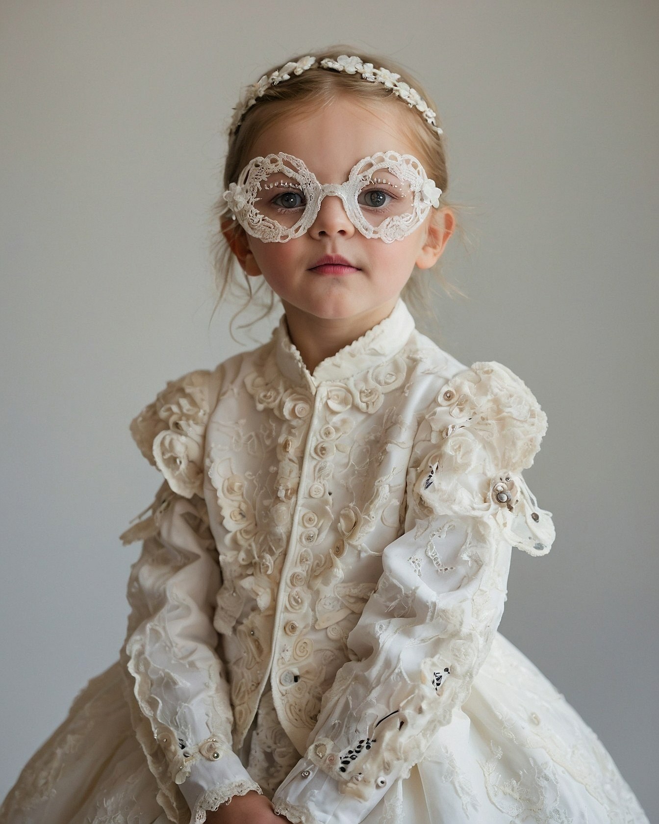 A Gilded Cage of Lace and Embellishments