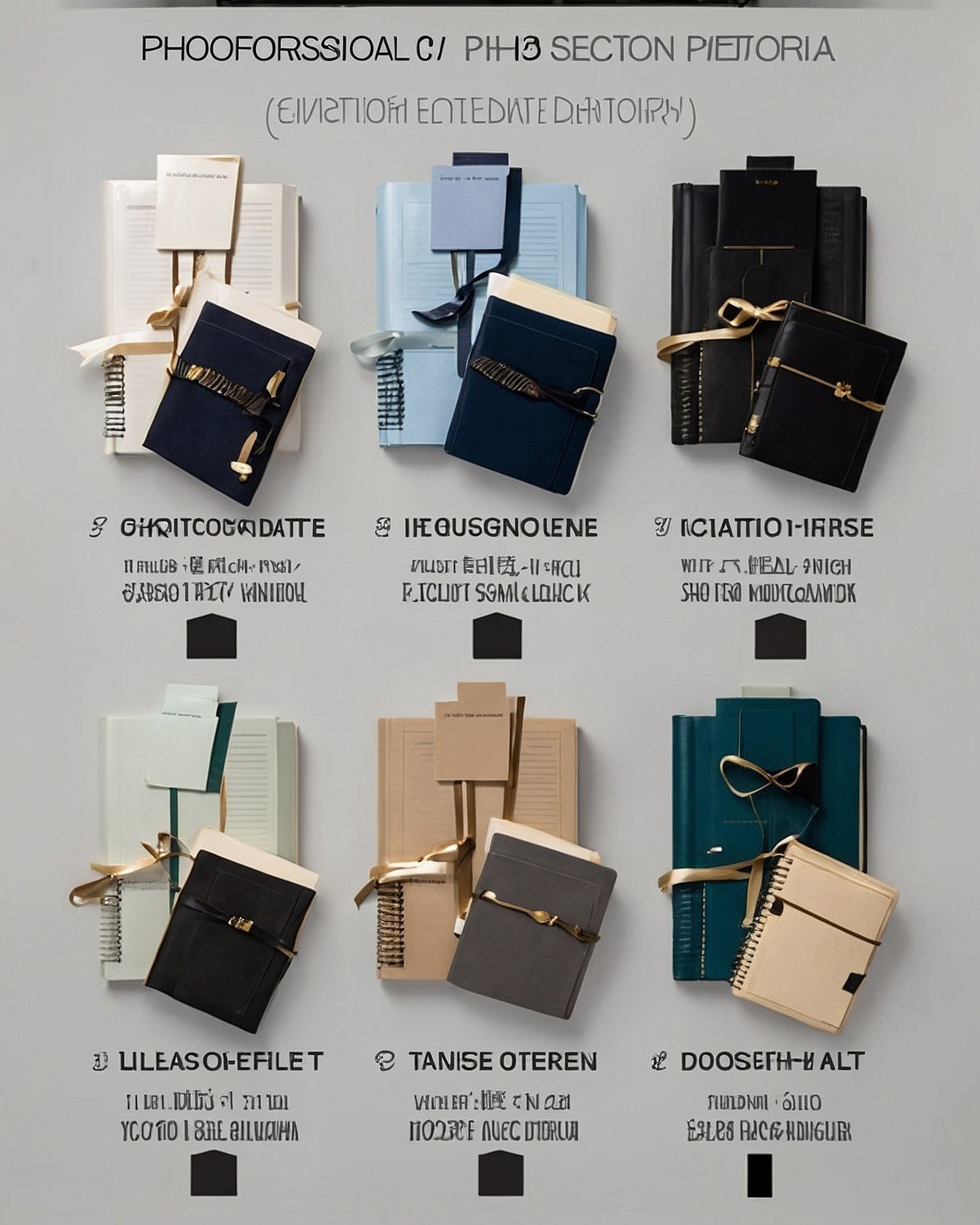 The Subtle Accent of Gold Ribbons