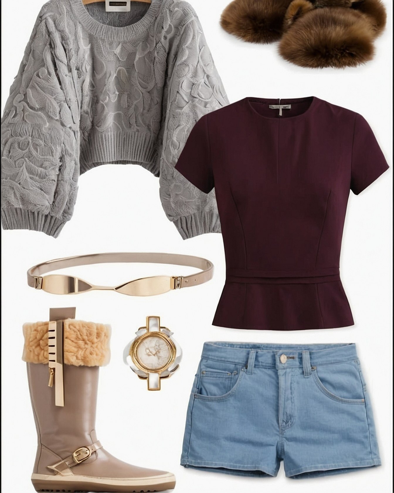 Choosing Cozy Sweaters And Boots For Fall Photos