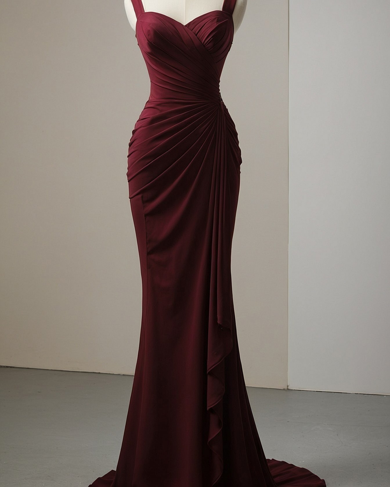 Selecting a Rich Burgundy Formal Gown for Warm Weather Events