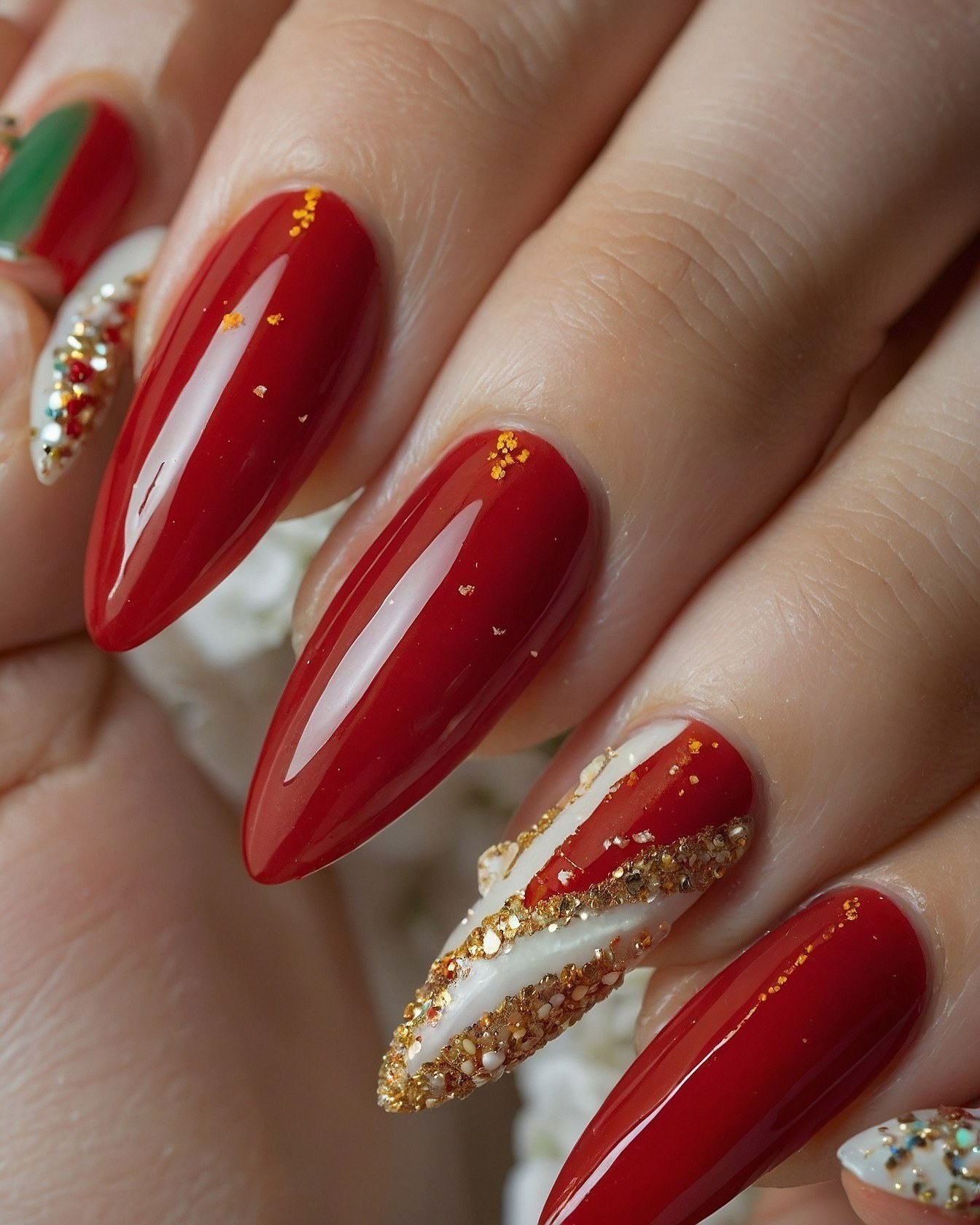 Choosing Between Solid Polish and Detailed Accent Nails